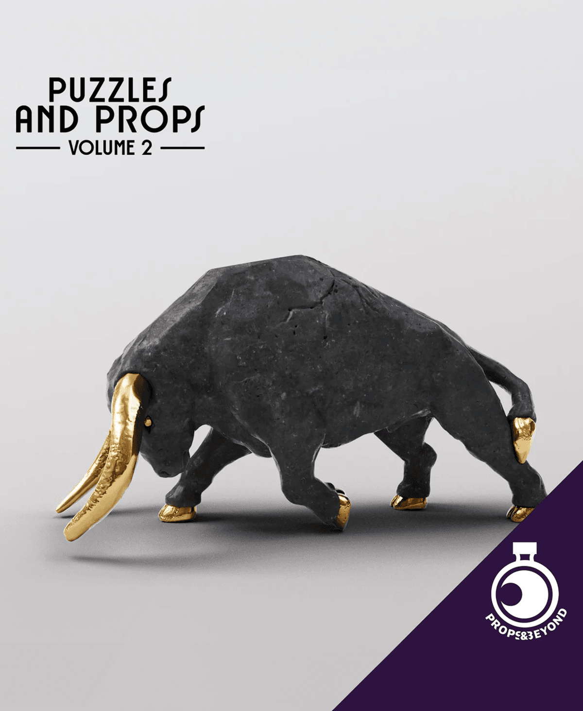 Figurine of Wondrous Power - Basalt Bull 3d model