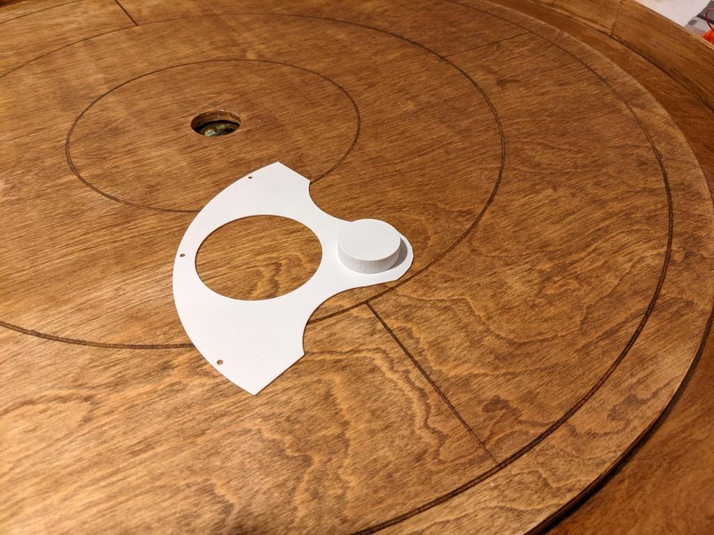 Crokinole Post Template 3d model