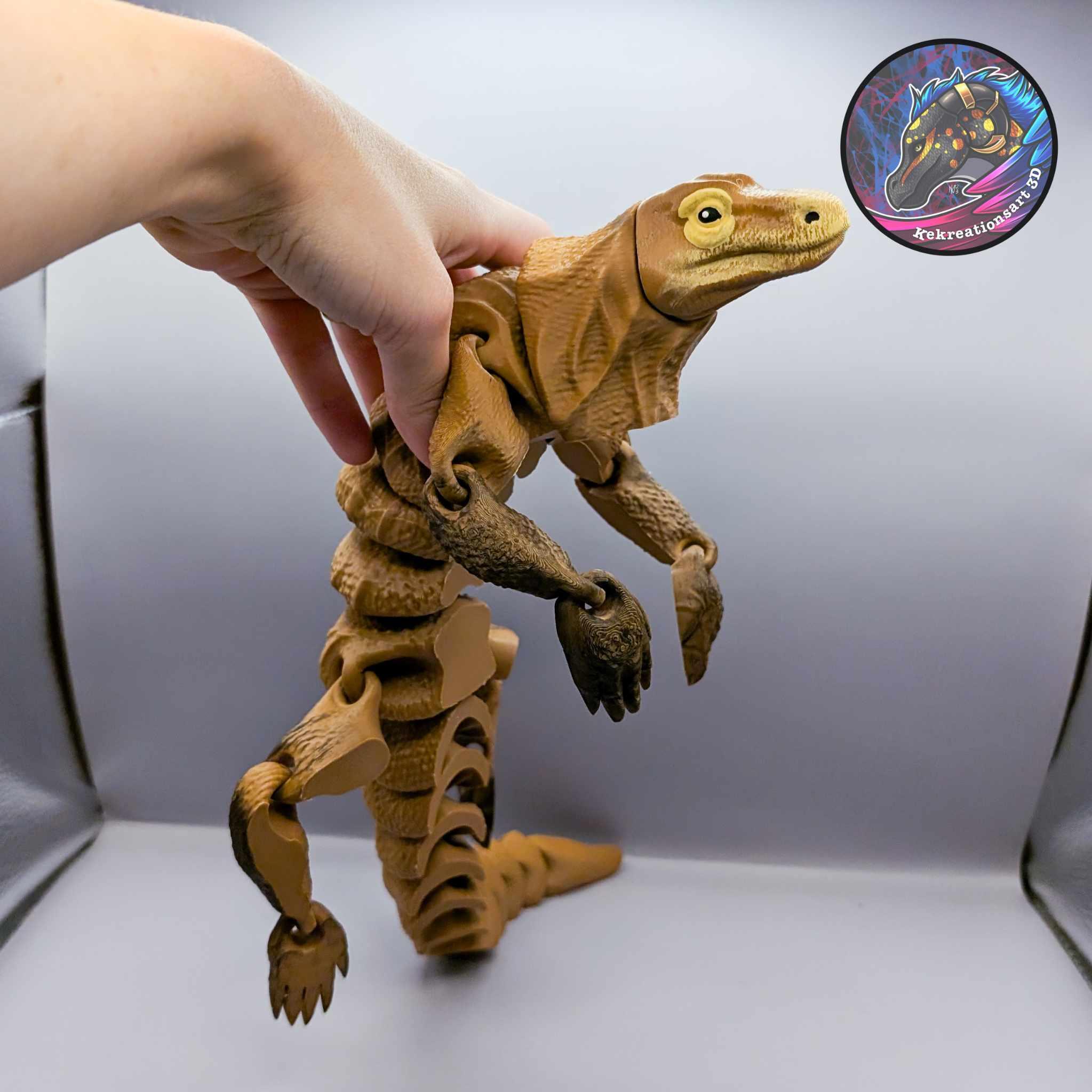 Flexi Komodo Dragon 3d model