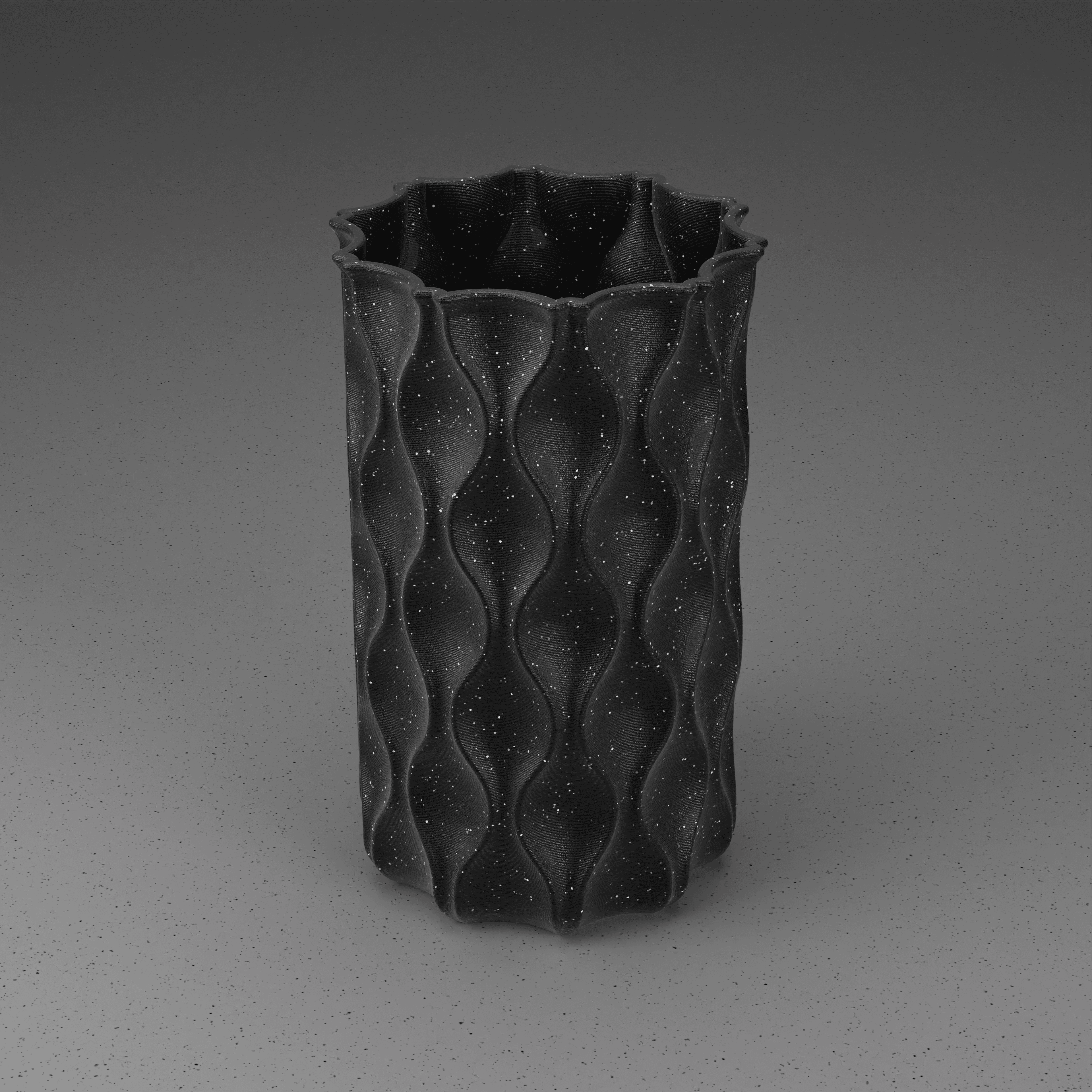 WAVE PATTERN VASE 1 3d model