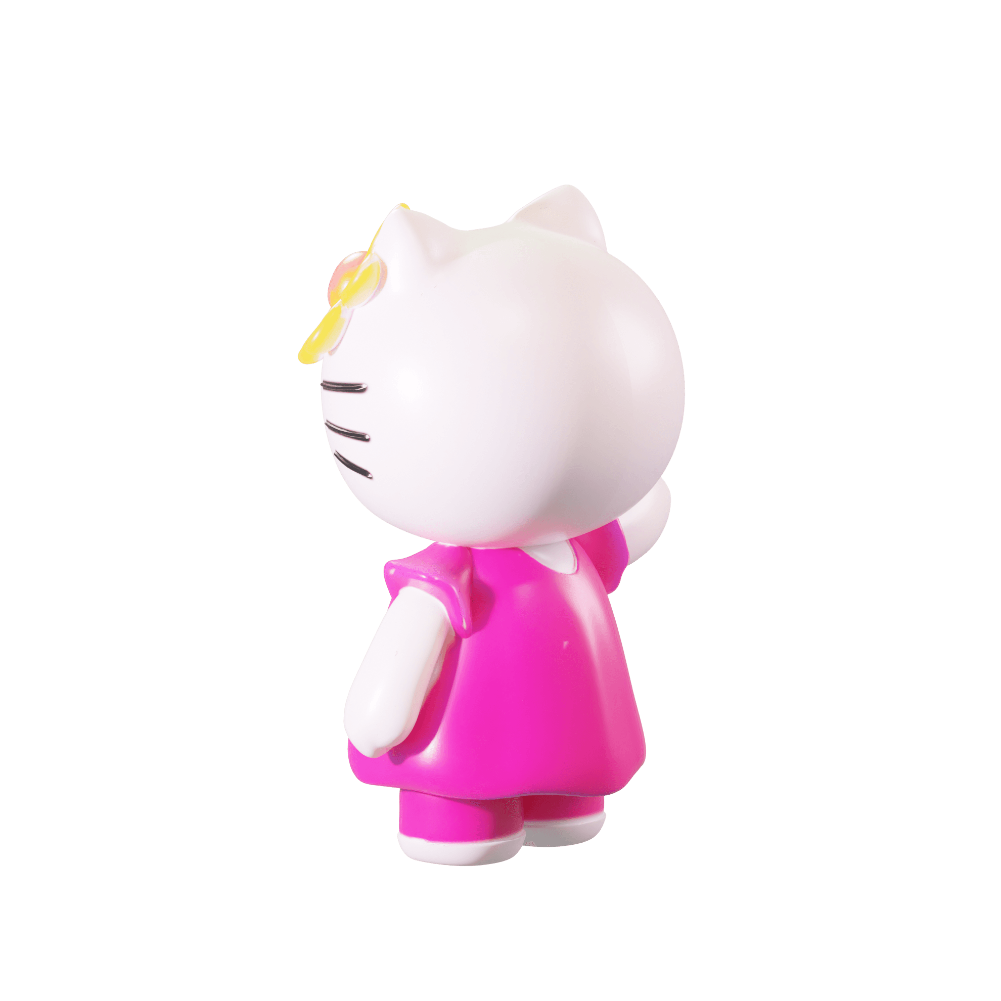 Hello Kitty 2 3d model