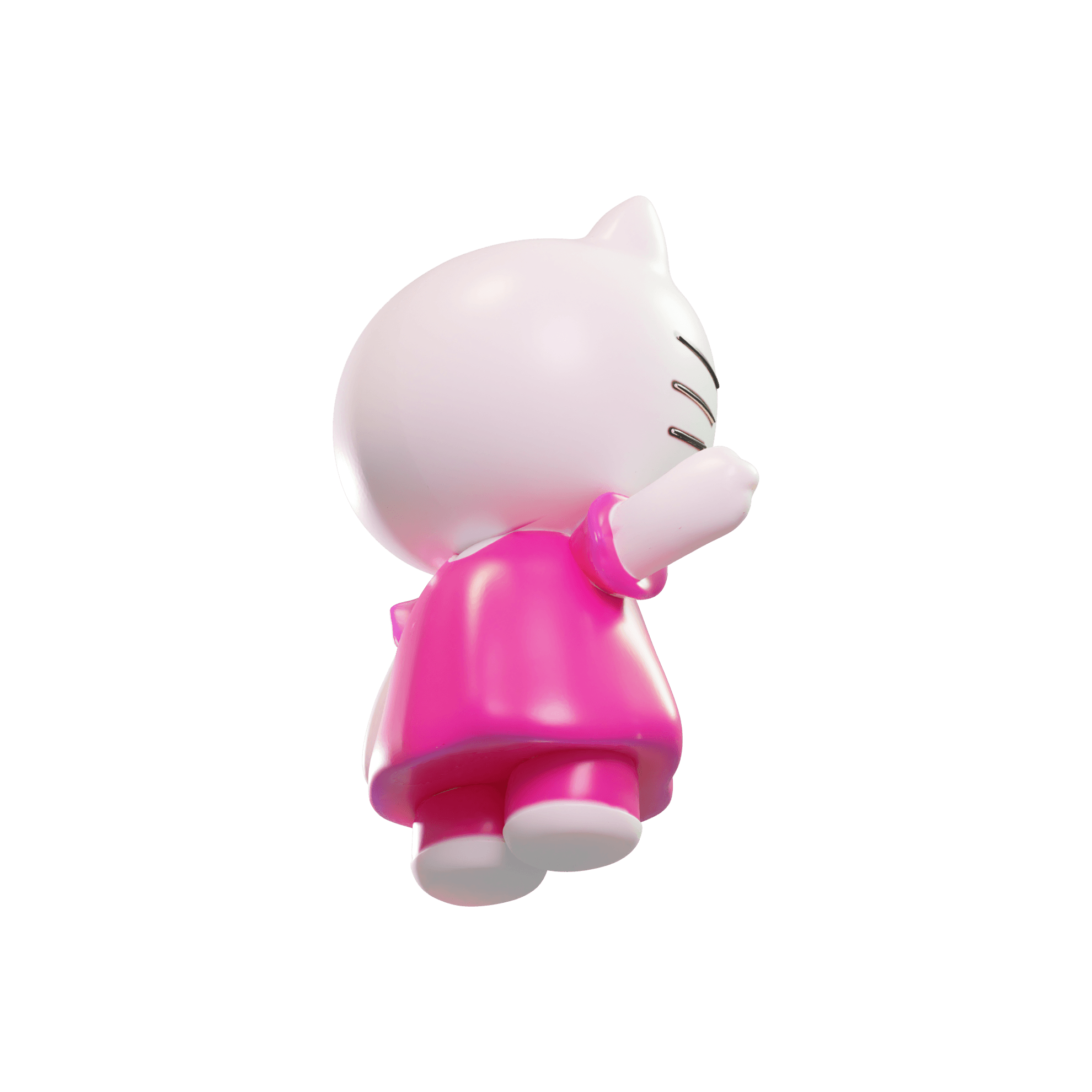 Hello Kitty 2 3d model