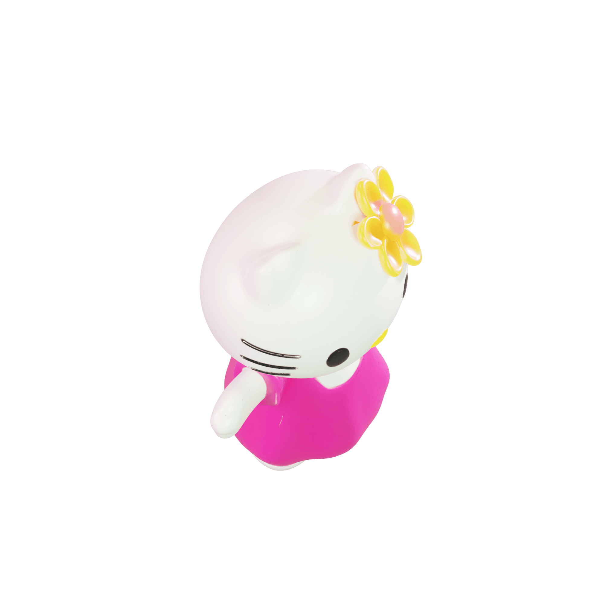 Hello Kitty 2 3d model