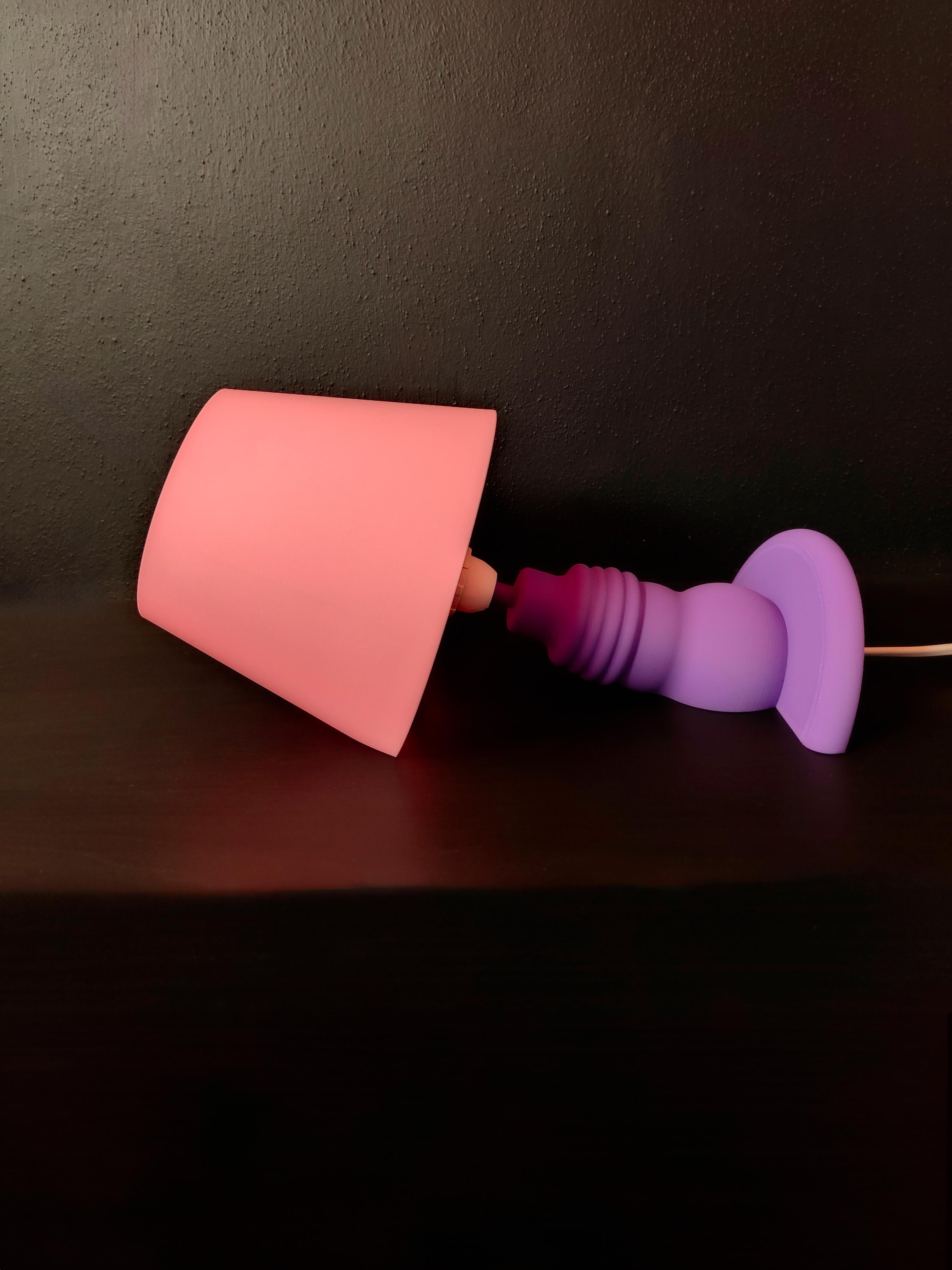 Broken Lamp 3d model