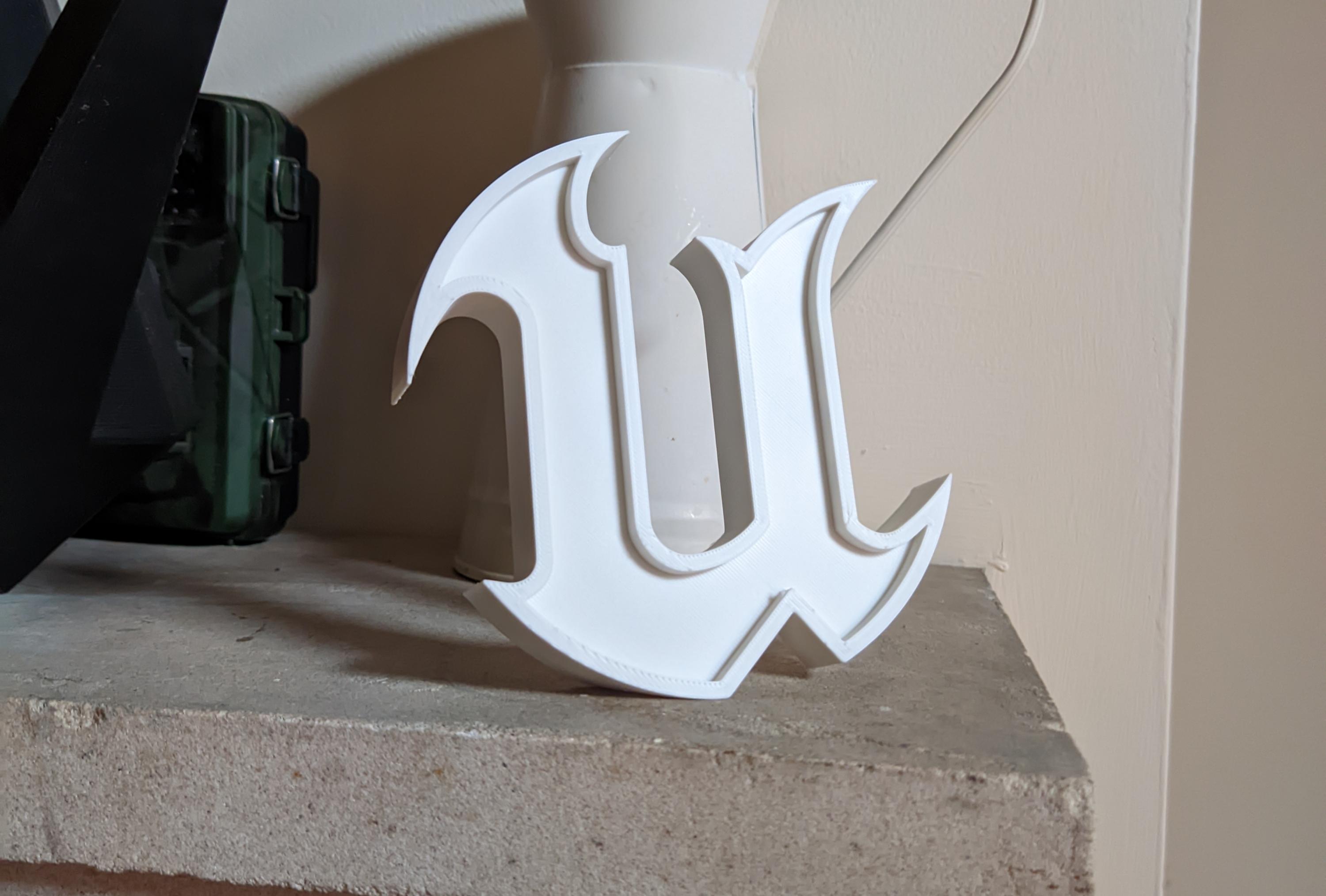 Unreal Logo 3d model