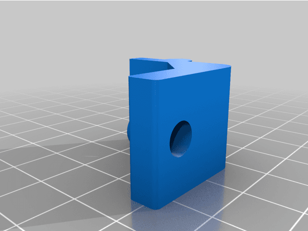 Reverse Bowden Mount 3d model