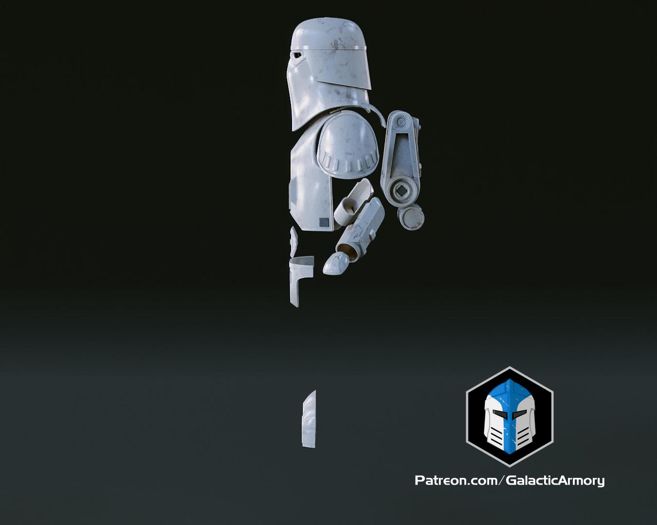 ESB Snowtrooper Helmet & Armor - 3D Print Files 3d model