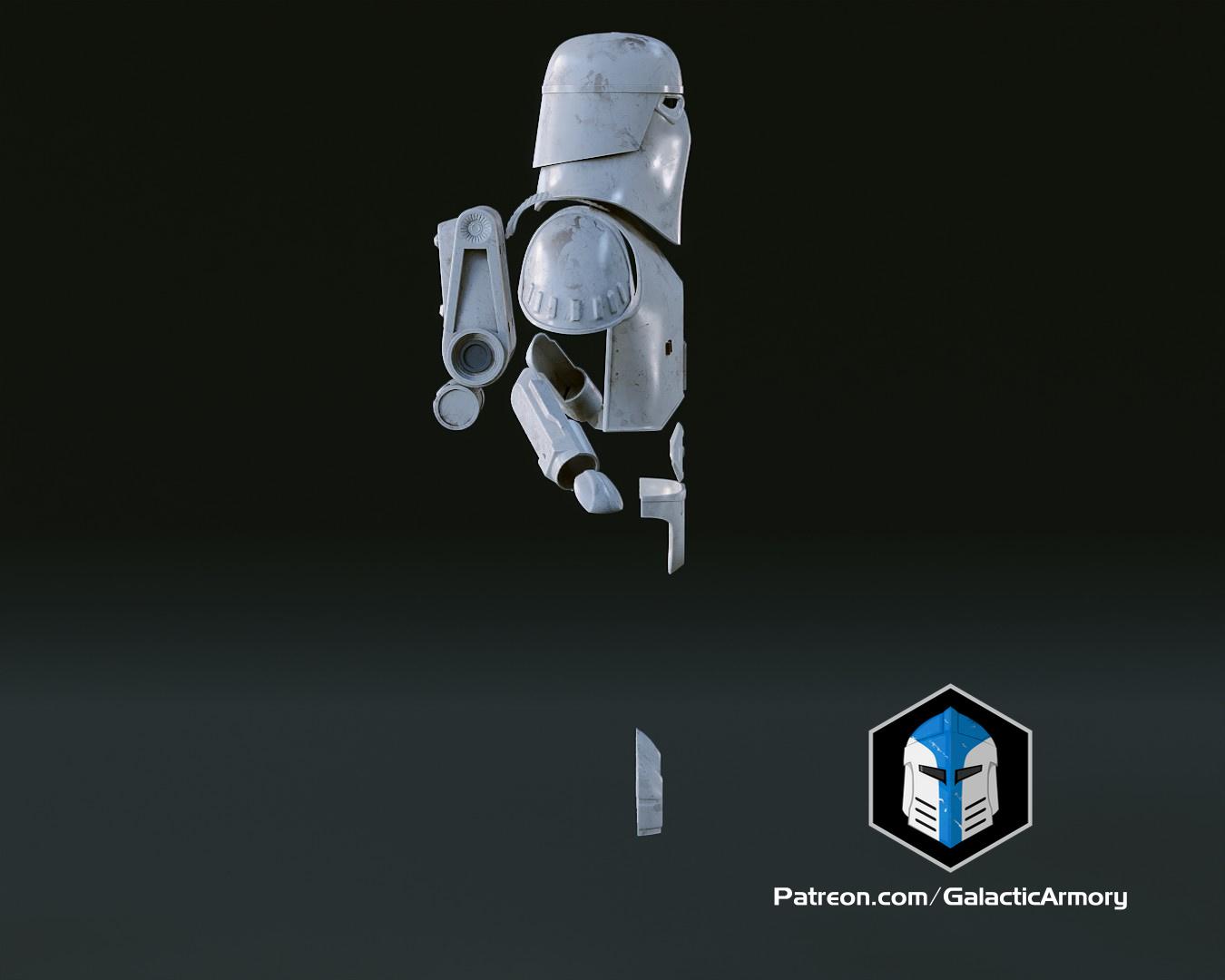 ESB Snowtrooper Helmet & Armor - 3D Print Files 3d model