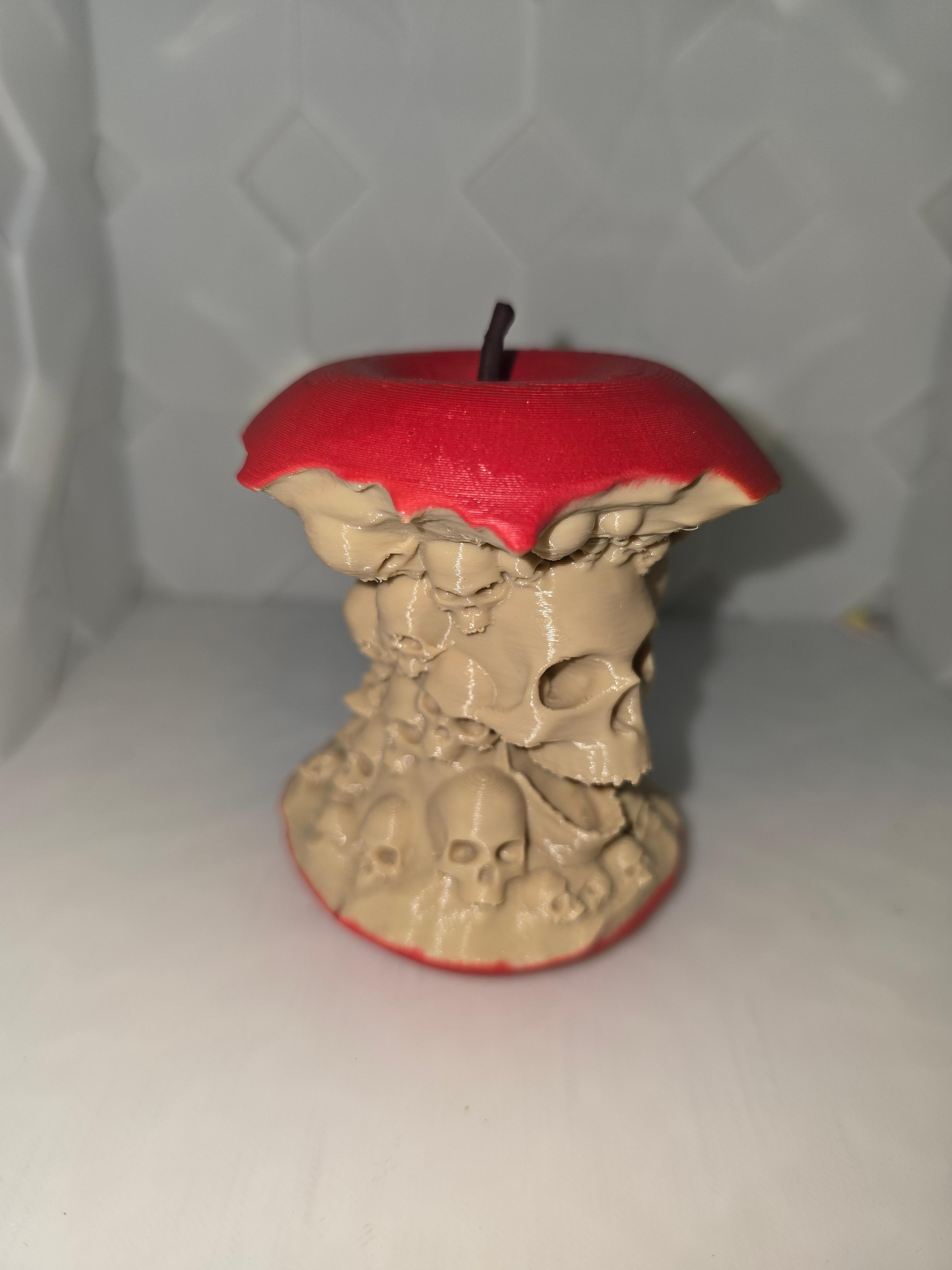 The forbidden fruit 3d model