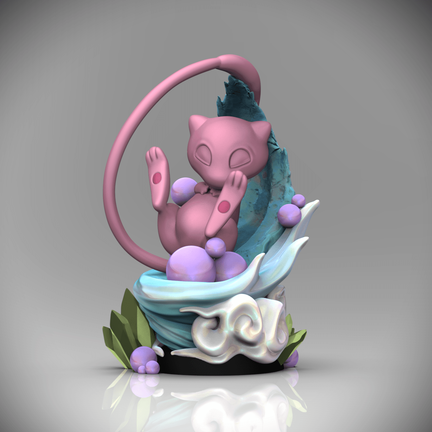 Mew's Lullaby (+Bambu 3mf files) 3d model