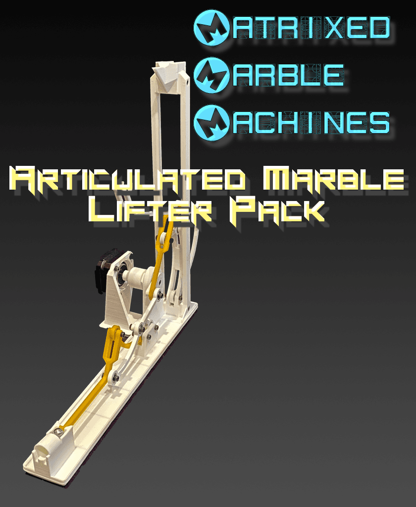 Articulated Marble Lifter Pack 3d model