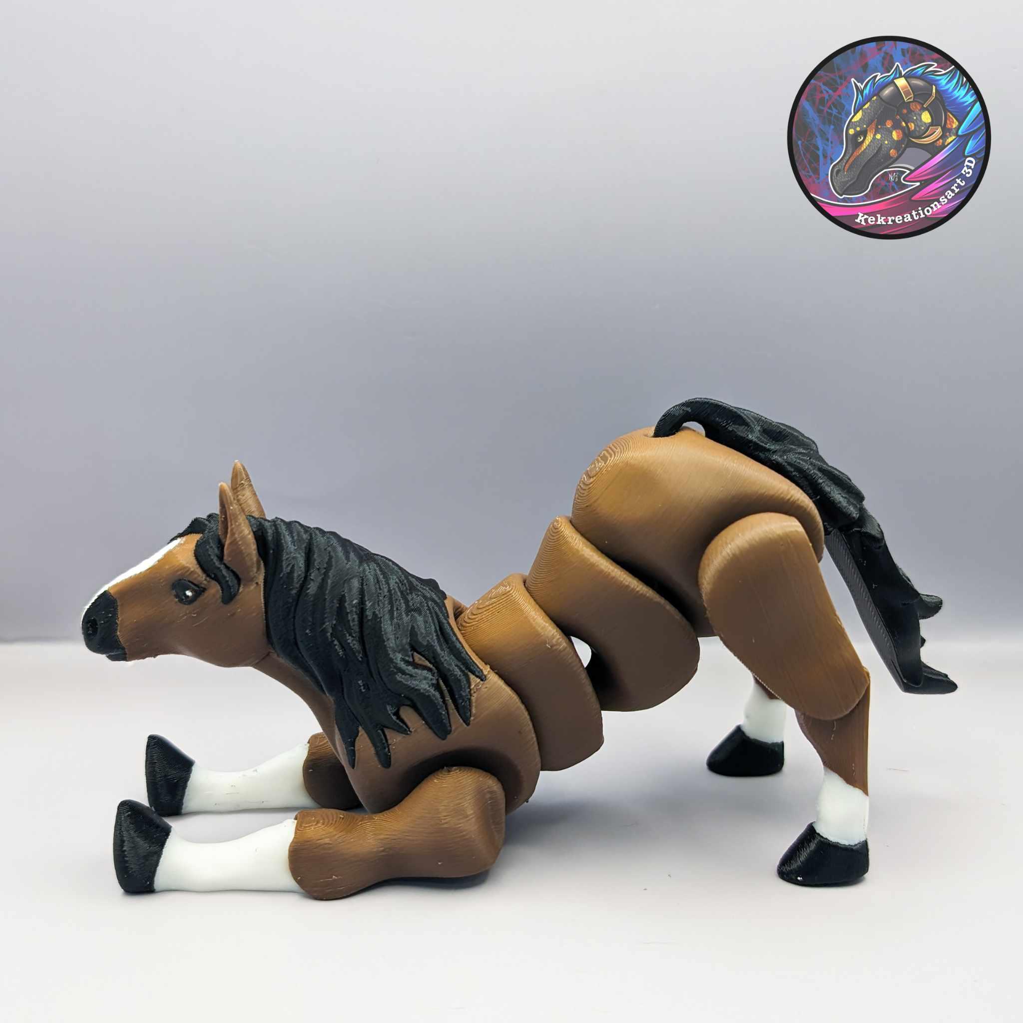 flexi horse 3d model