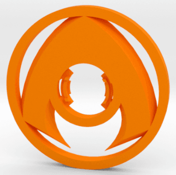 BEYBLADE AQUAMAN | COMPLETE | DC COMICS SERIES 3d model