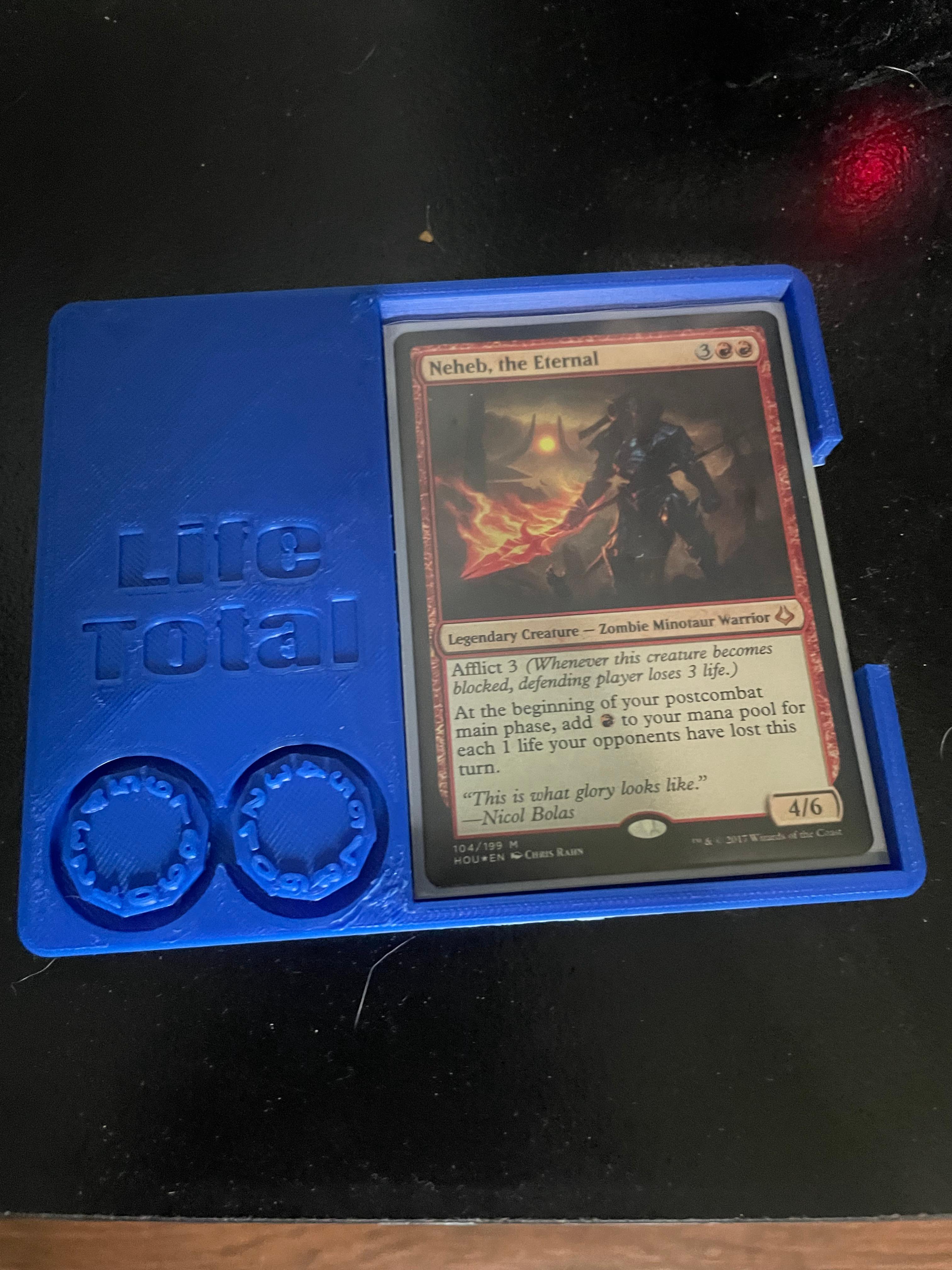 MTG Commander Tray 3d model