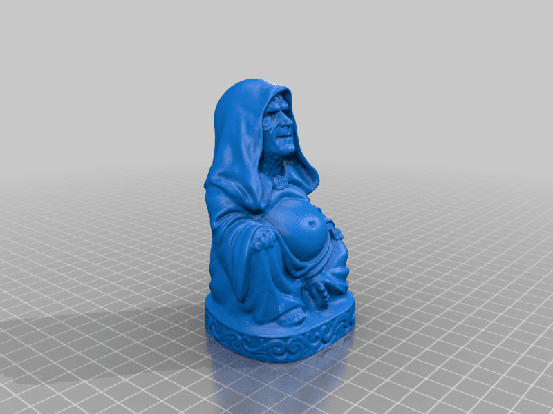 Emperor Palpatine | The Original Pop-Culture Buddha 3d model