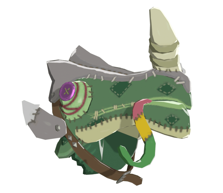 Lizalfos Mask 3d model