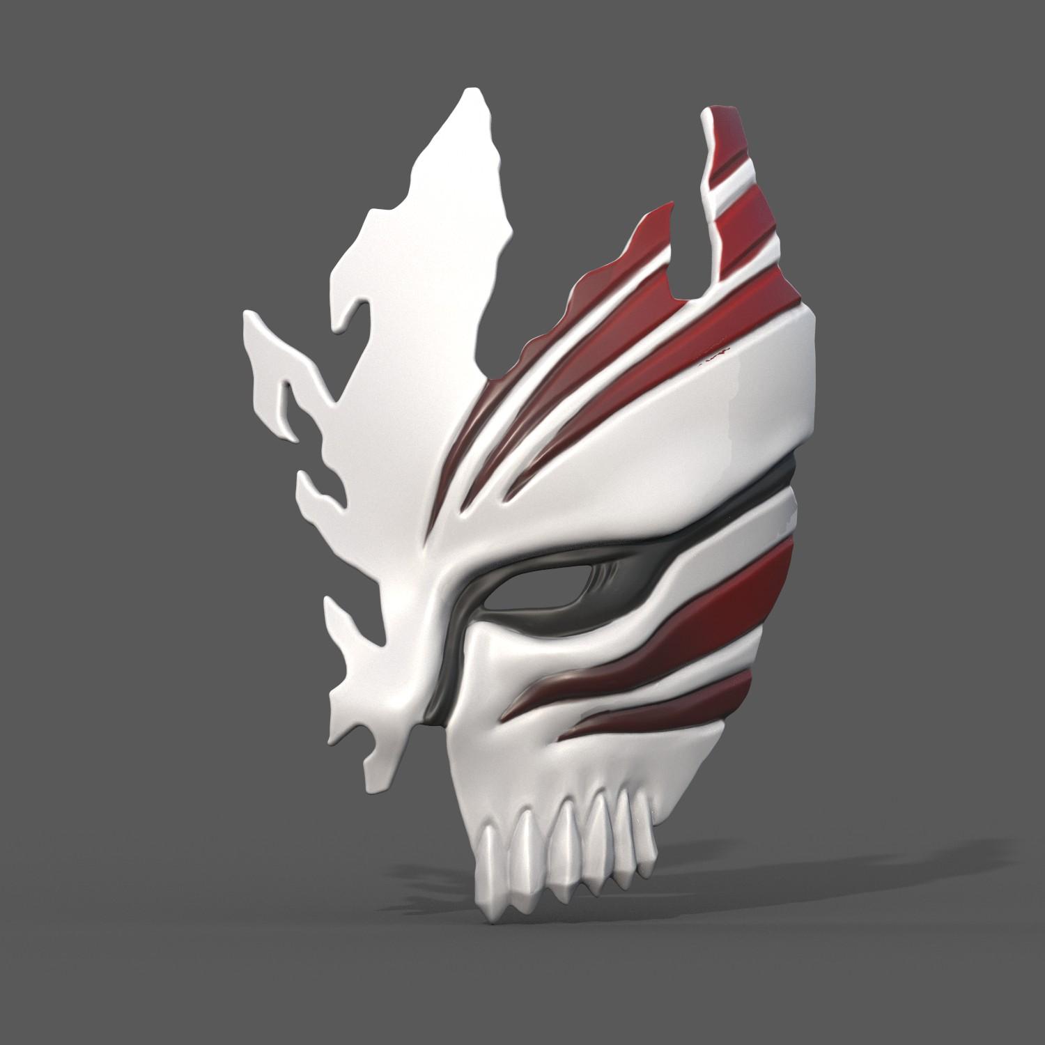 Ichigo Kurosaki Half Hollow Mask 3d model