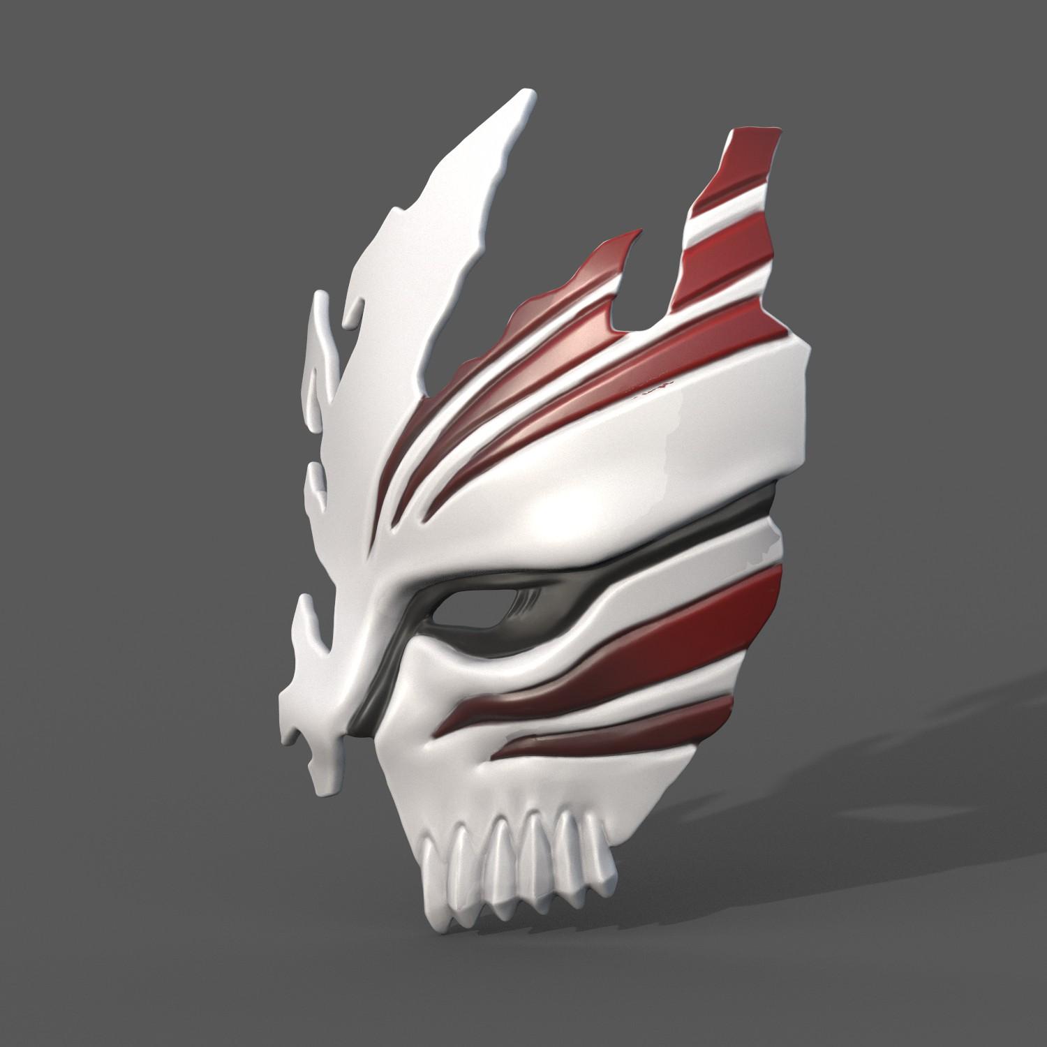 Ichigo Kurosaki Half Hollow Mask 3d model