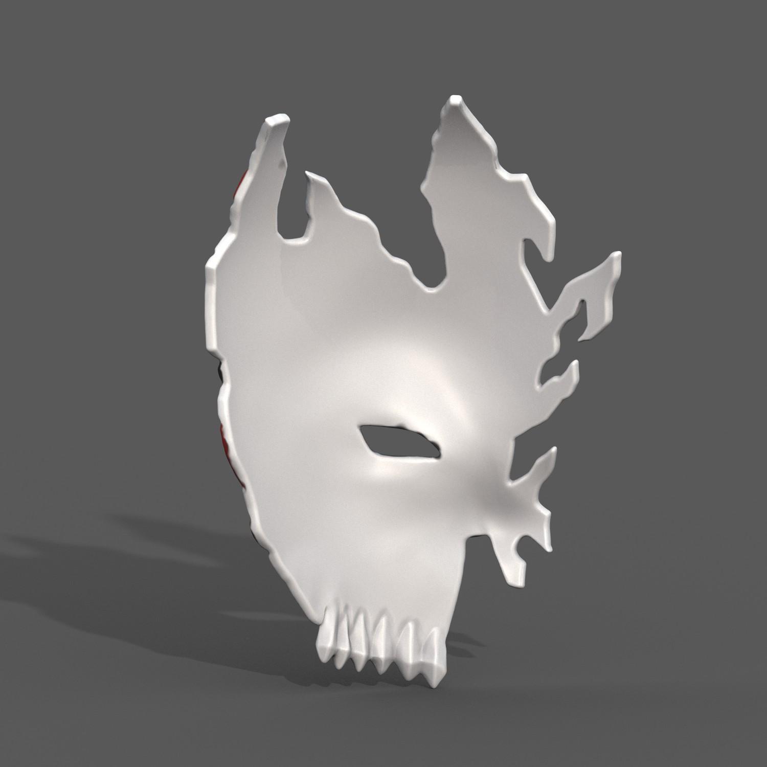 Ichigo Kurosaki Half Hollow Mask 3d model