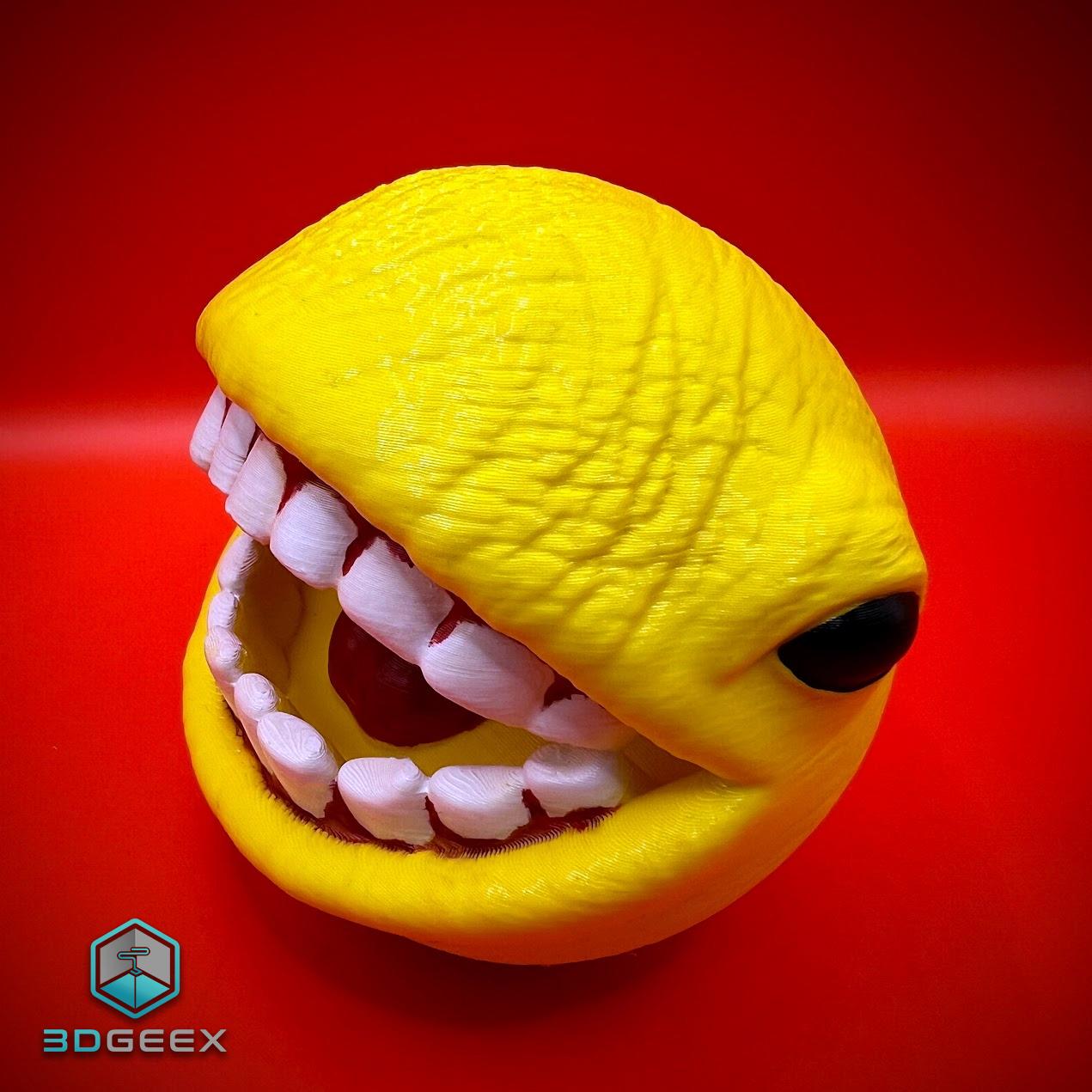 Cursed Pacman 3d model