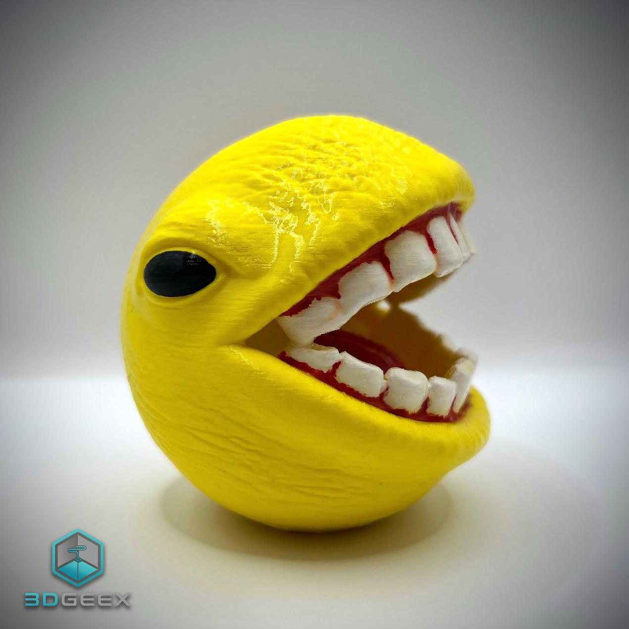 Cursed Pacman 3d model