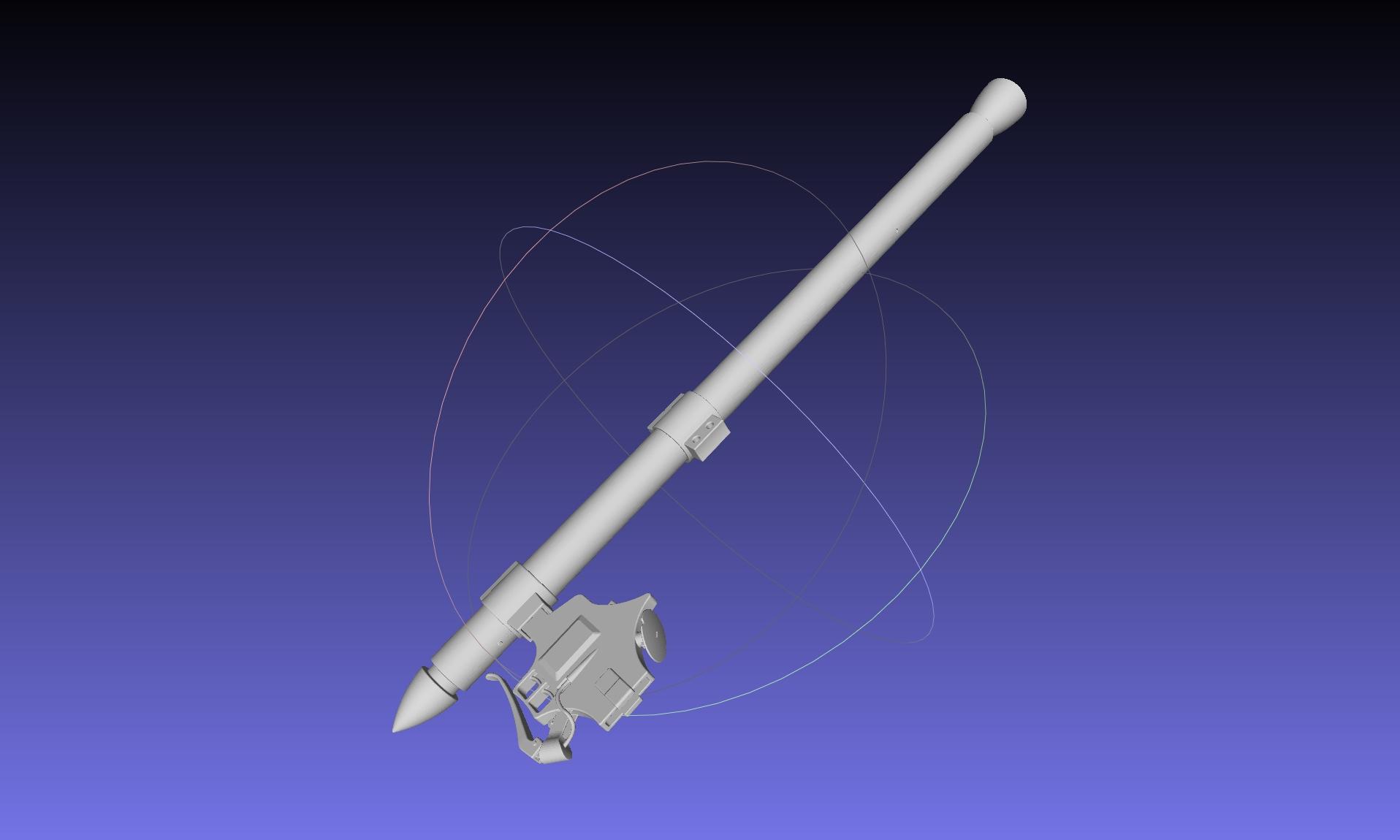 Attack On Titan Thunder Spear Assembly 3d model