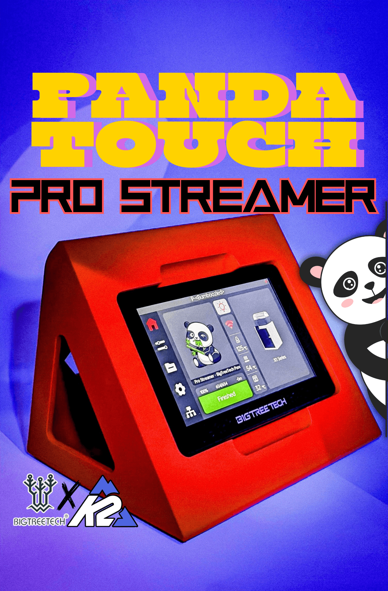 Pro Streamer - BigTreeTech Panda Touch 3d model