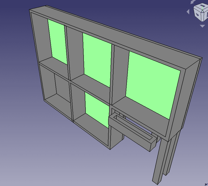 rangement de filament + buse 3d model