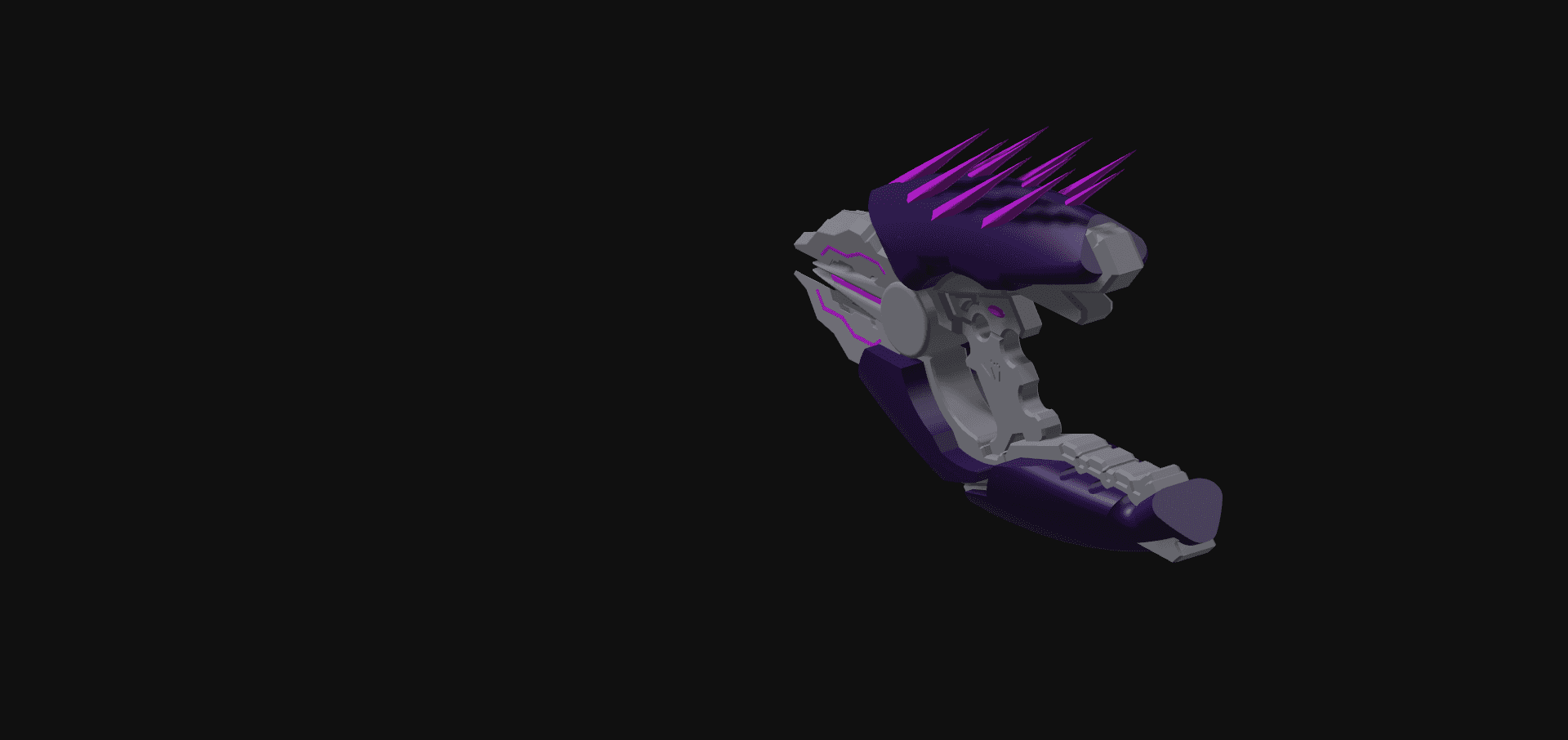 Halo Needler - 1:1 Scale 3d model