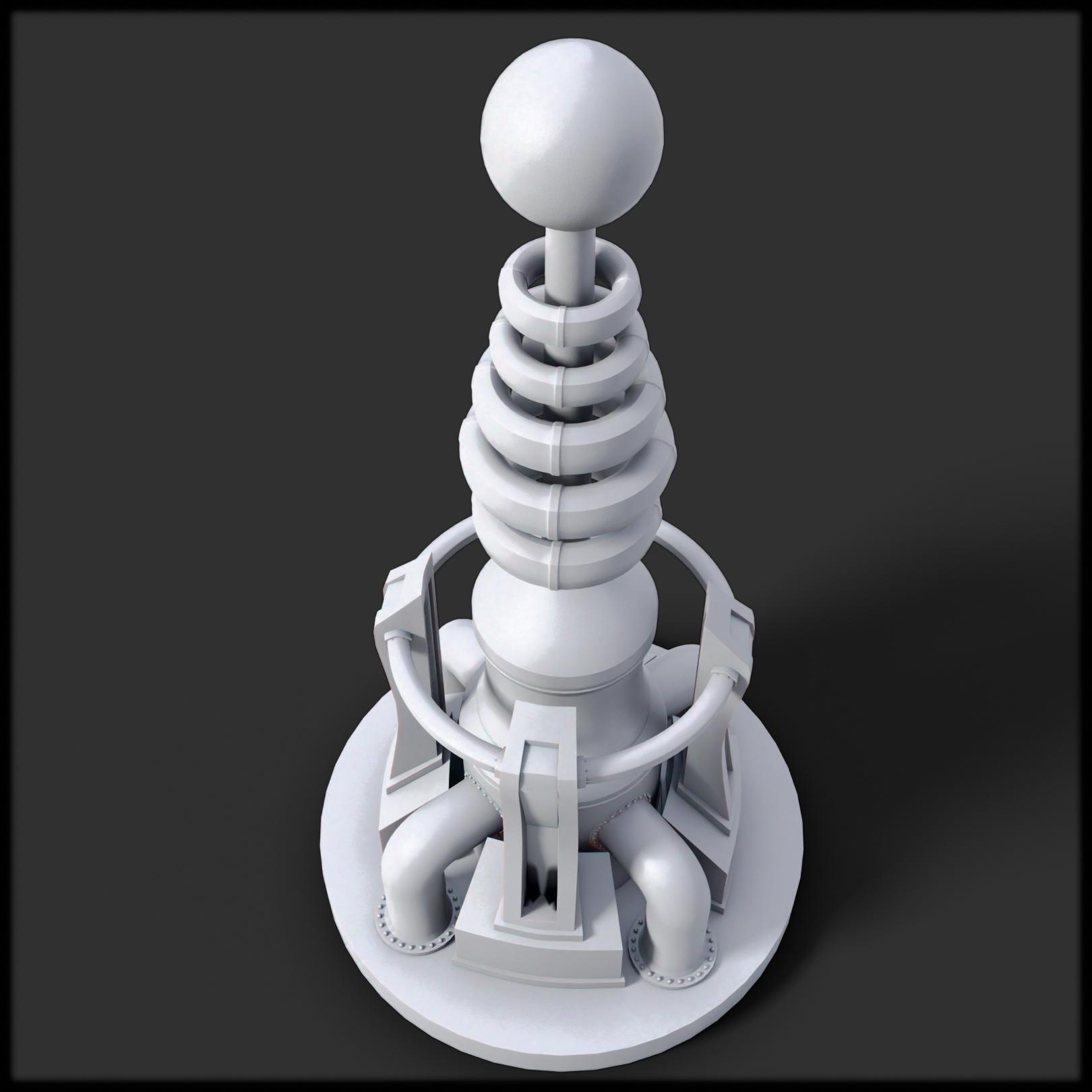 Tesla Coil 3d model