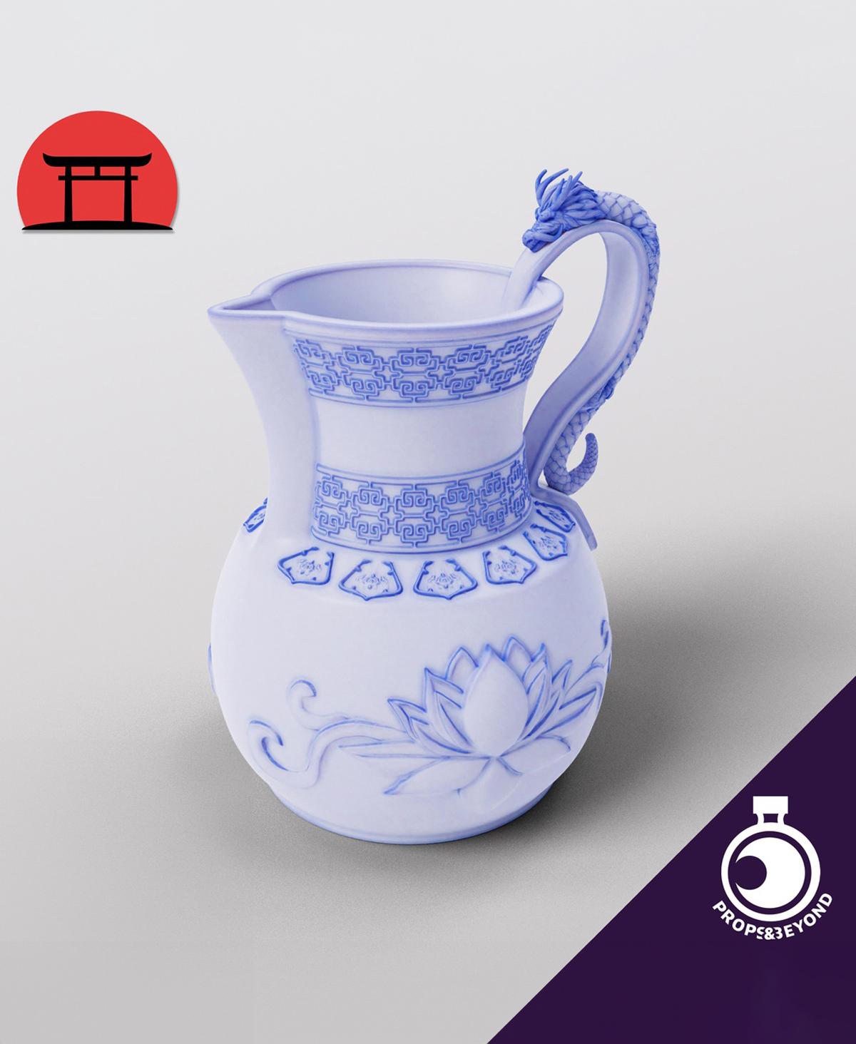 Milk Jug 3d model