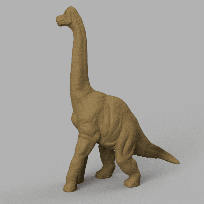 dinosaur long 3d model