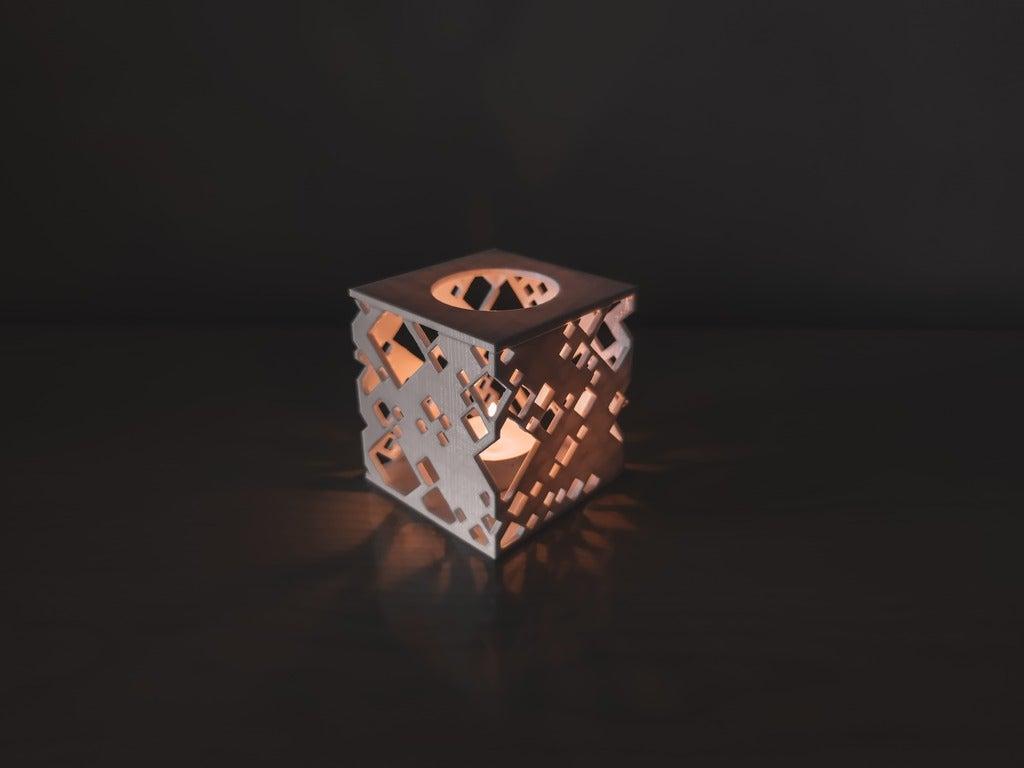 rombocube | candle holder 3d model