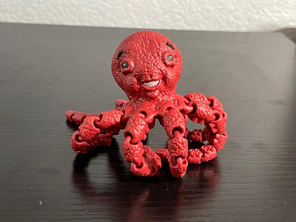 Happy Octopus 3d model