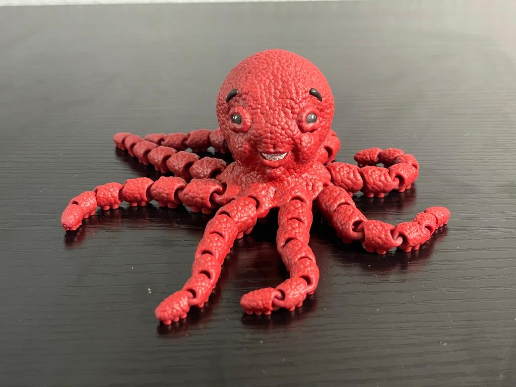 Happy Octopus 3d model