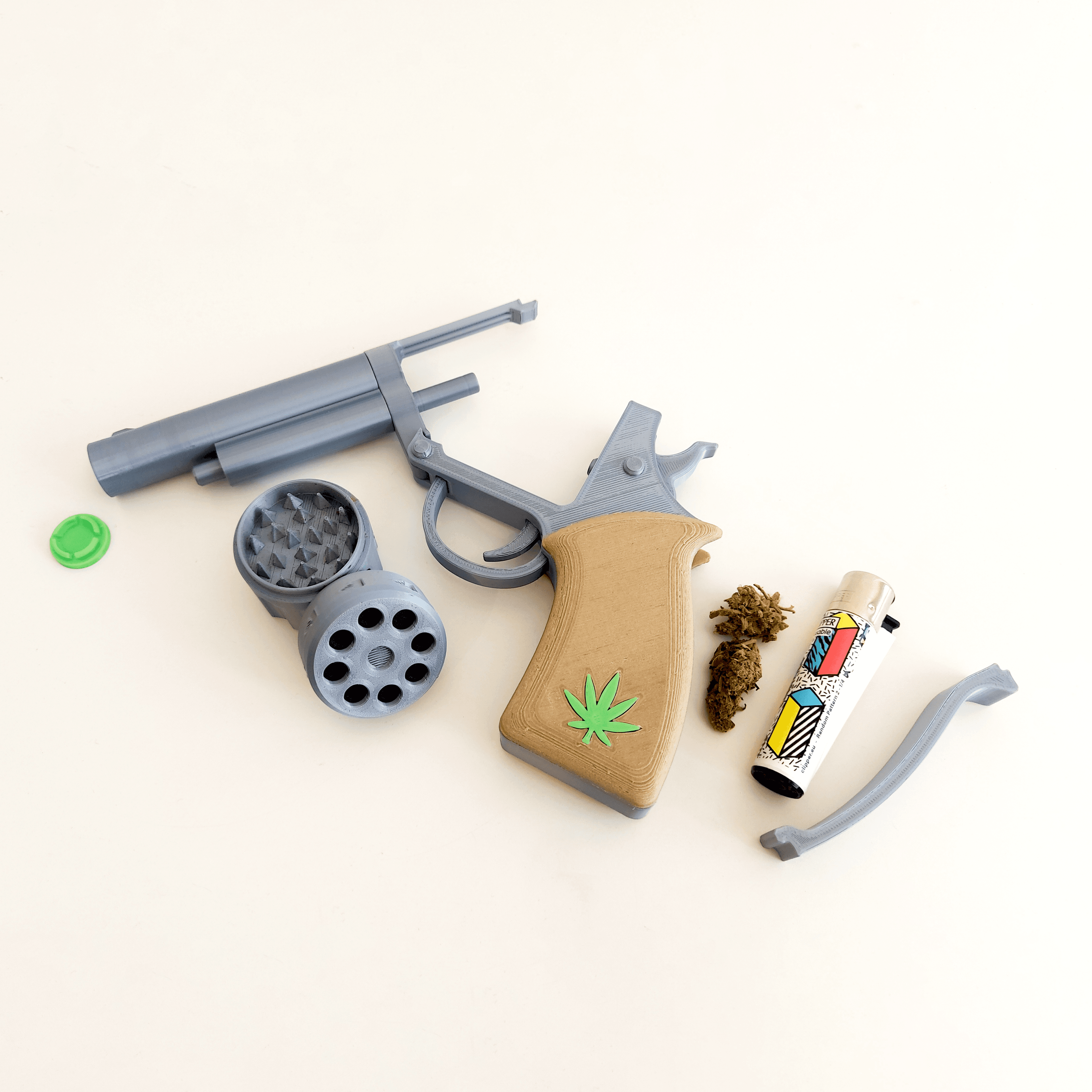 Smokin' Gun - Weed Kit 3d model