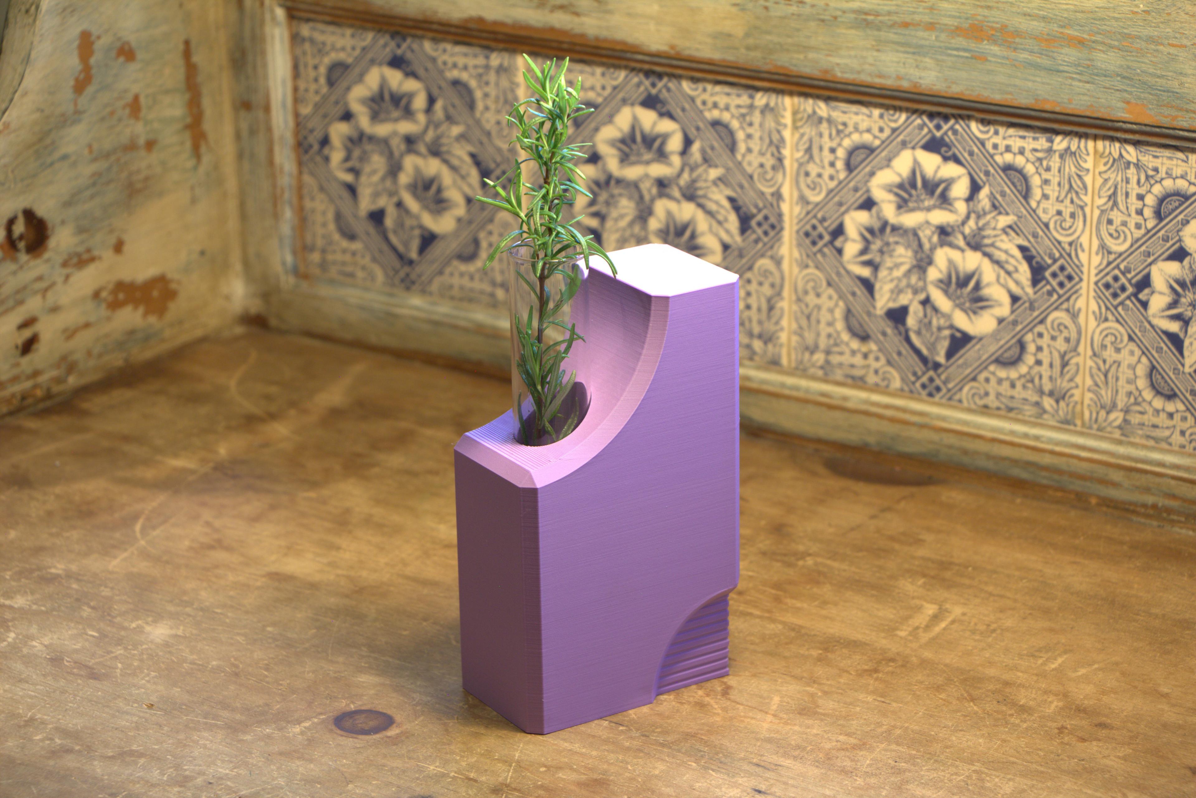 SCOOP Neo-Brutalist Vase 3d model