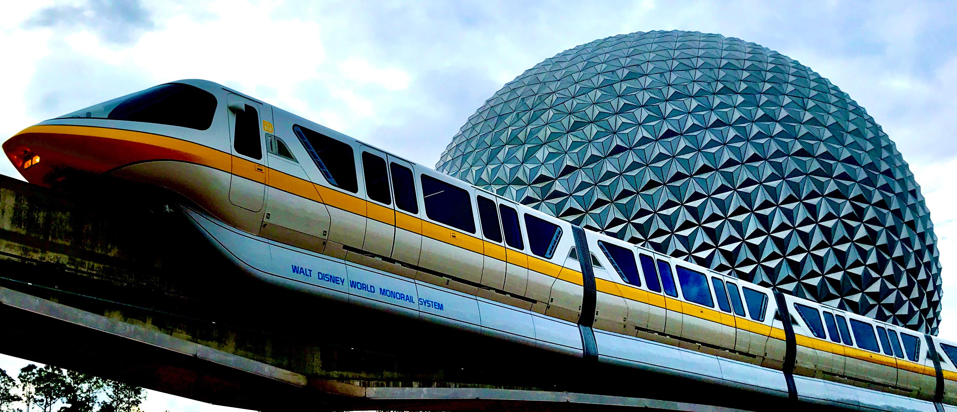 EPCOT Monorail HueForge 3d model