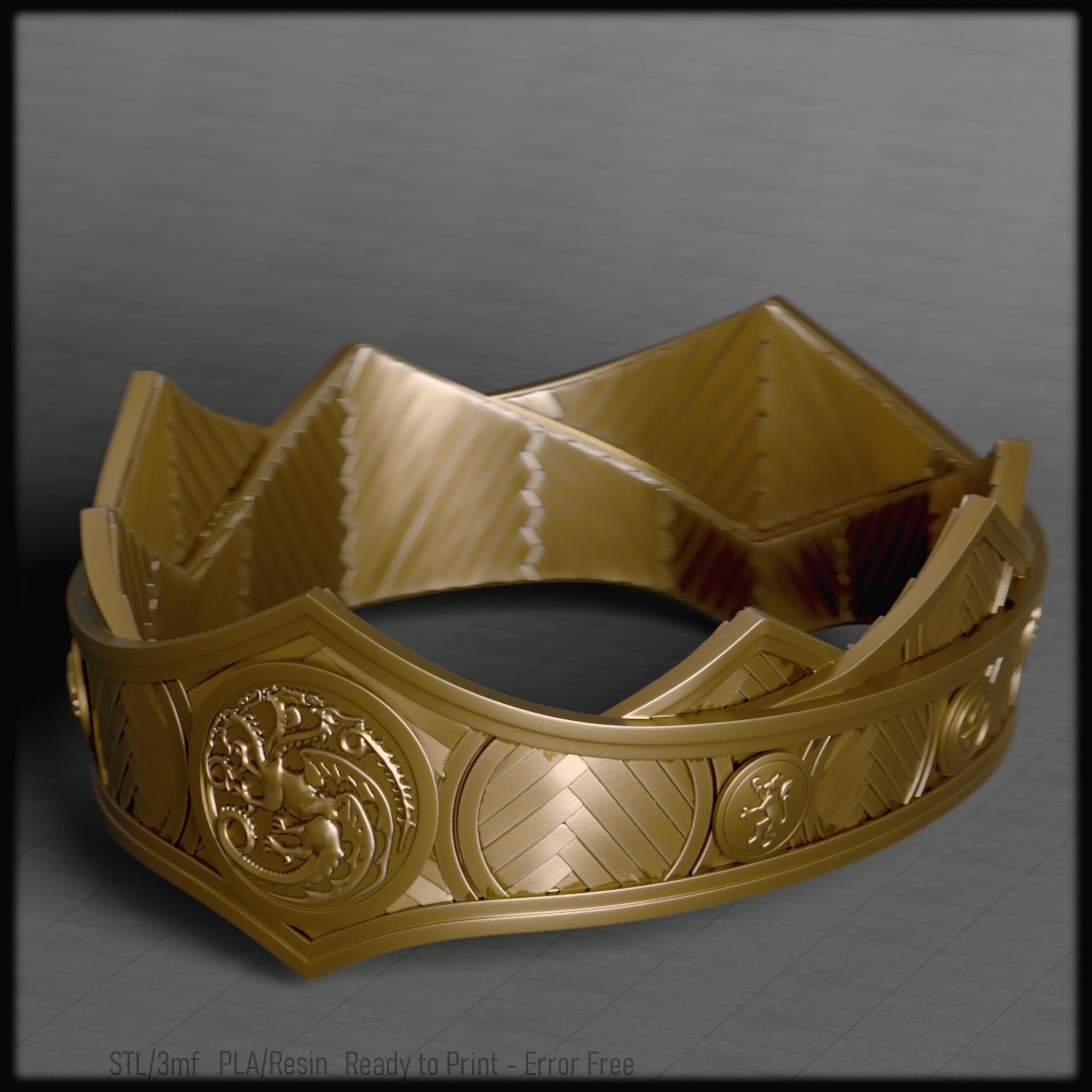 Rhaenyra/Vyseris Crown | House of the Dragon 3d model