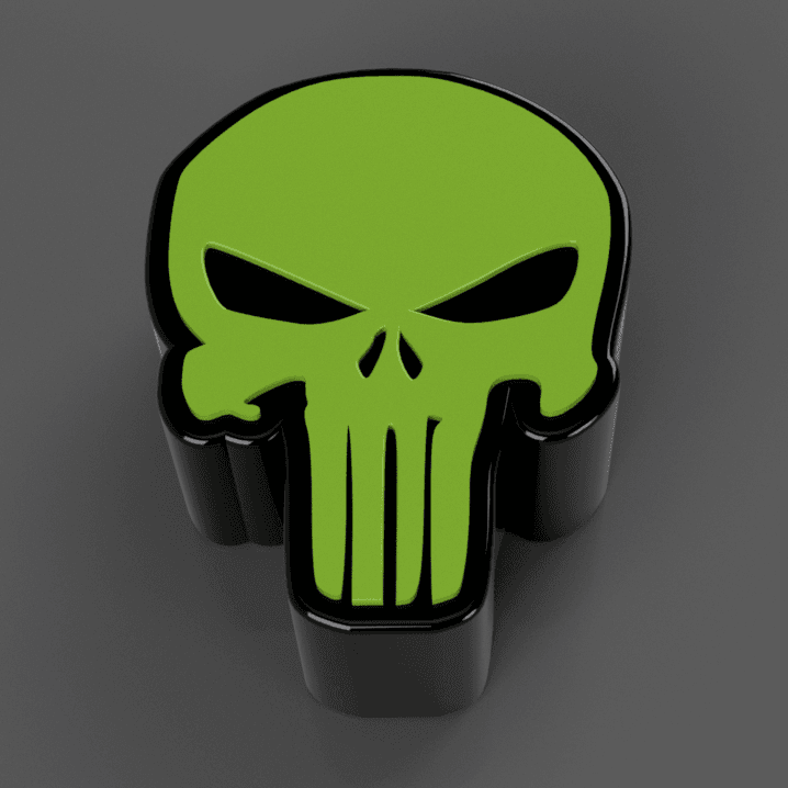 Punisher Box  3d model