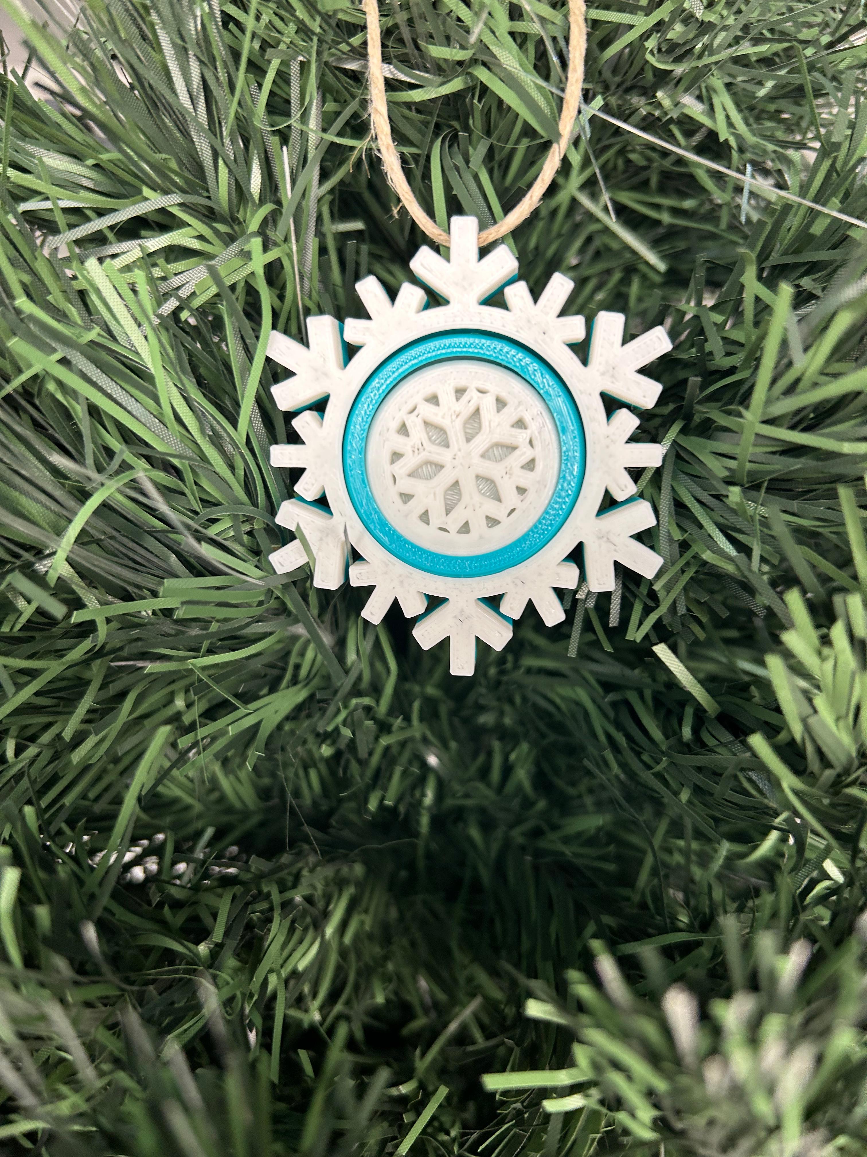 Gyro Snowflake V2 3d model