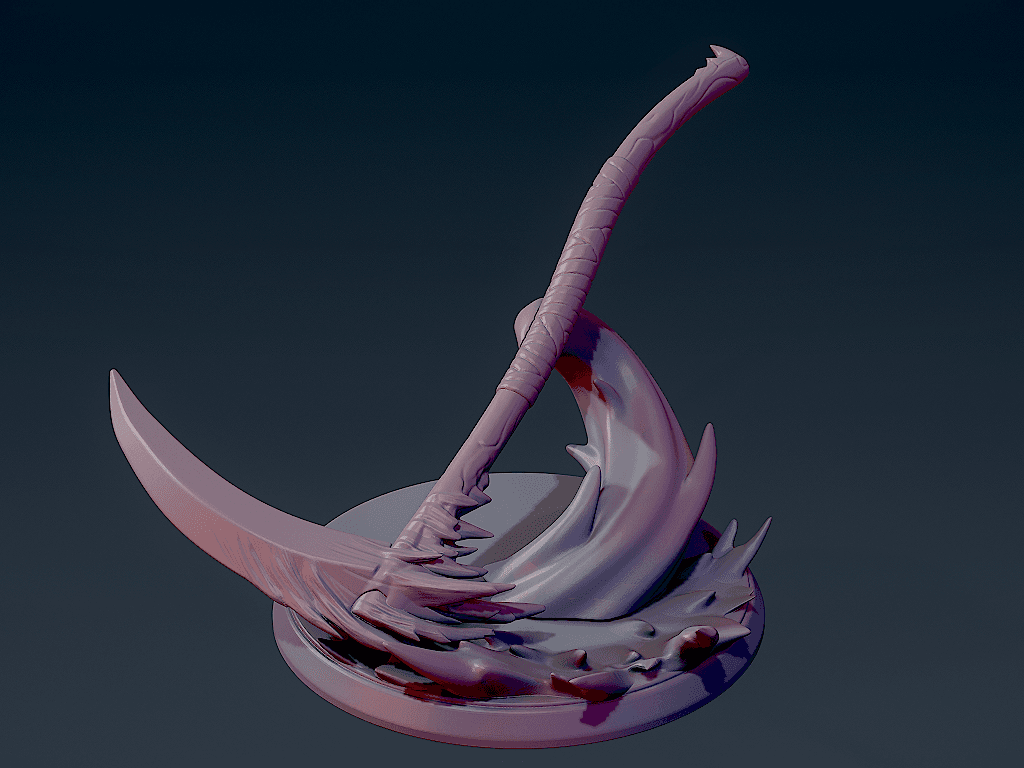 Living Scythe 3d model