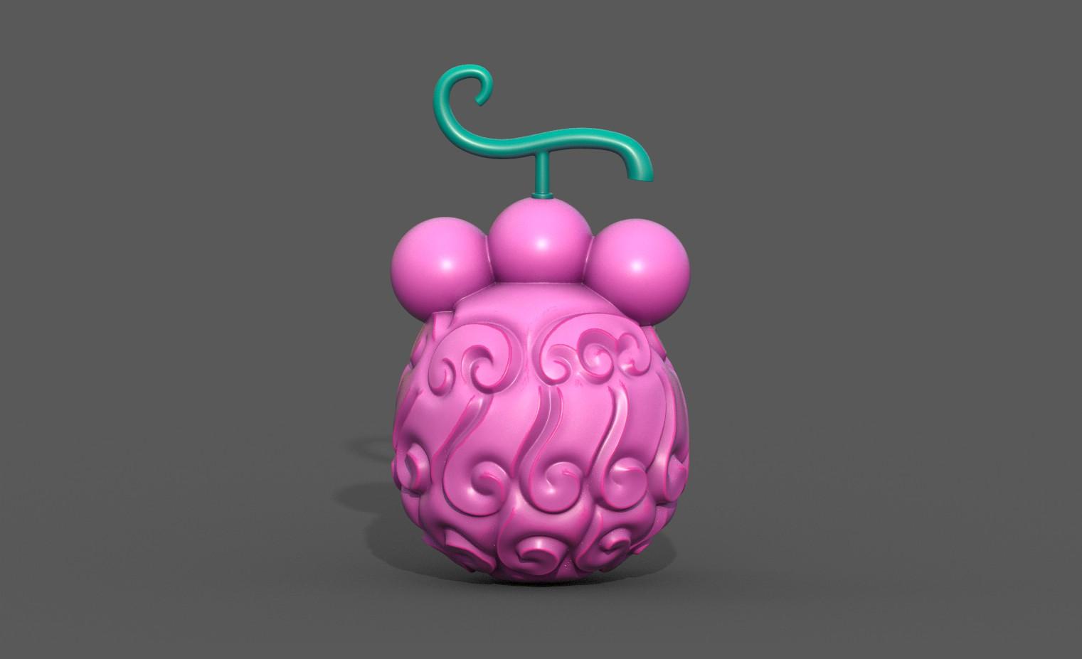 Nikyu Nikyu Devil Fruit 3d model