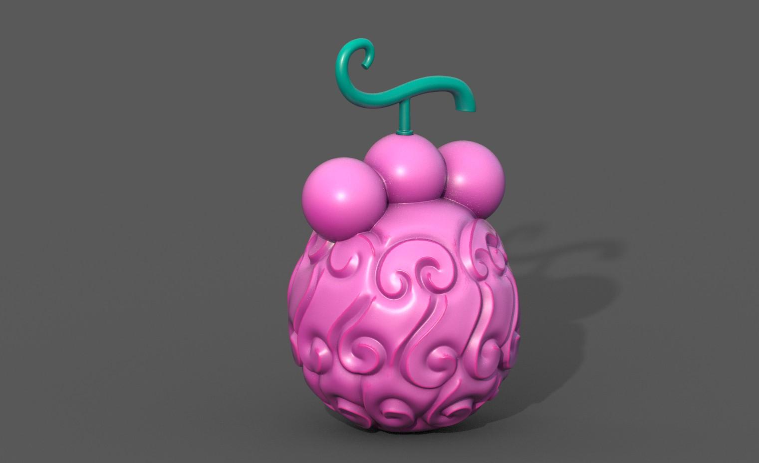 Nikyu Nikyu Devil Fruit 3d model