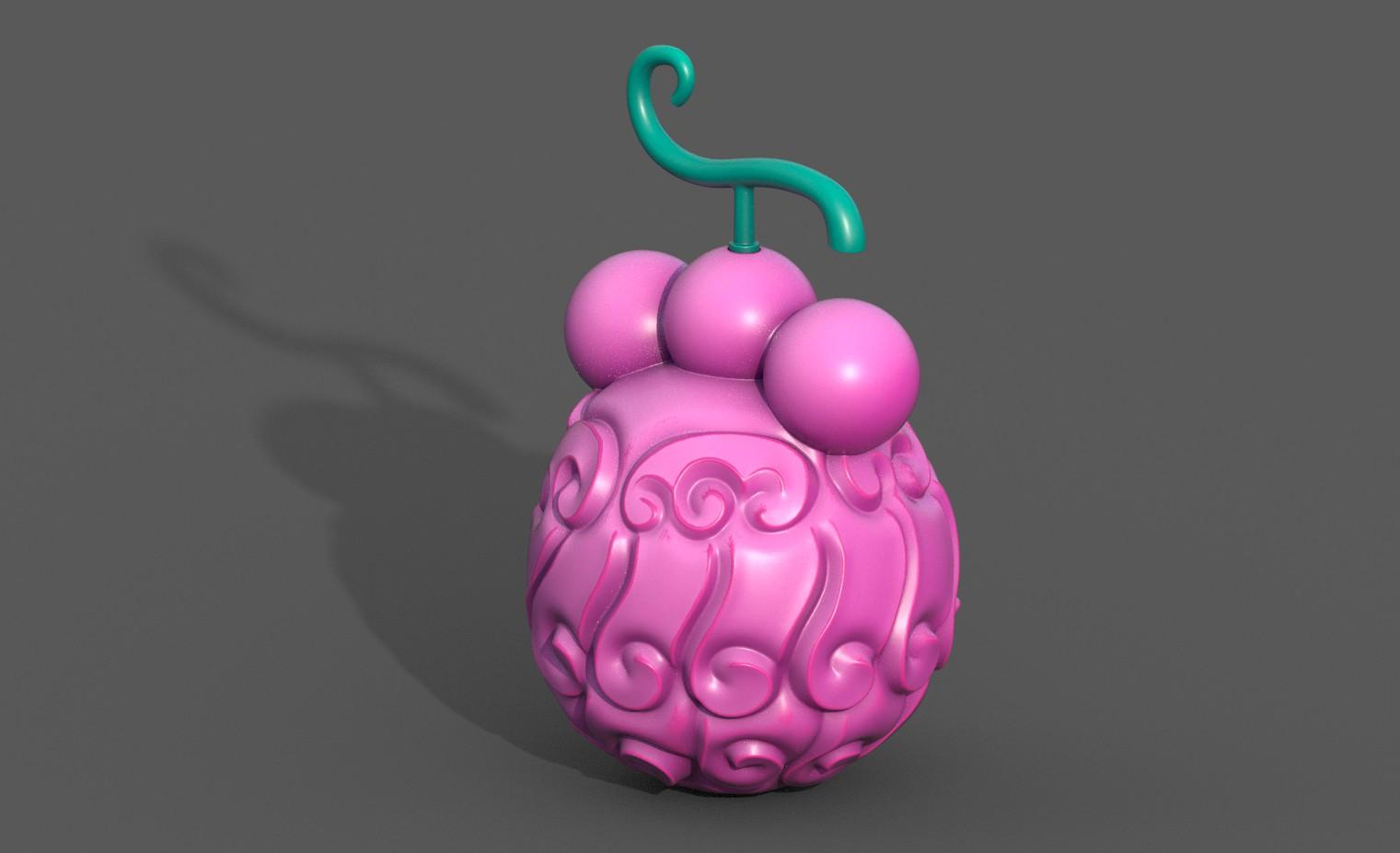 Nikyu Nikyu Devil Fruit 3d model