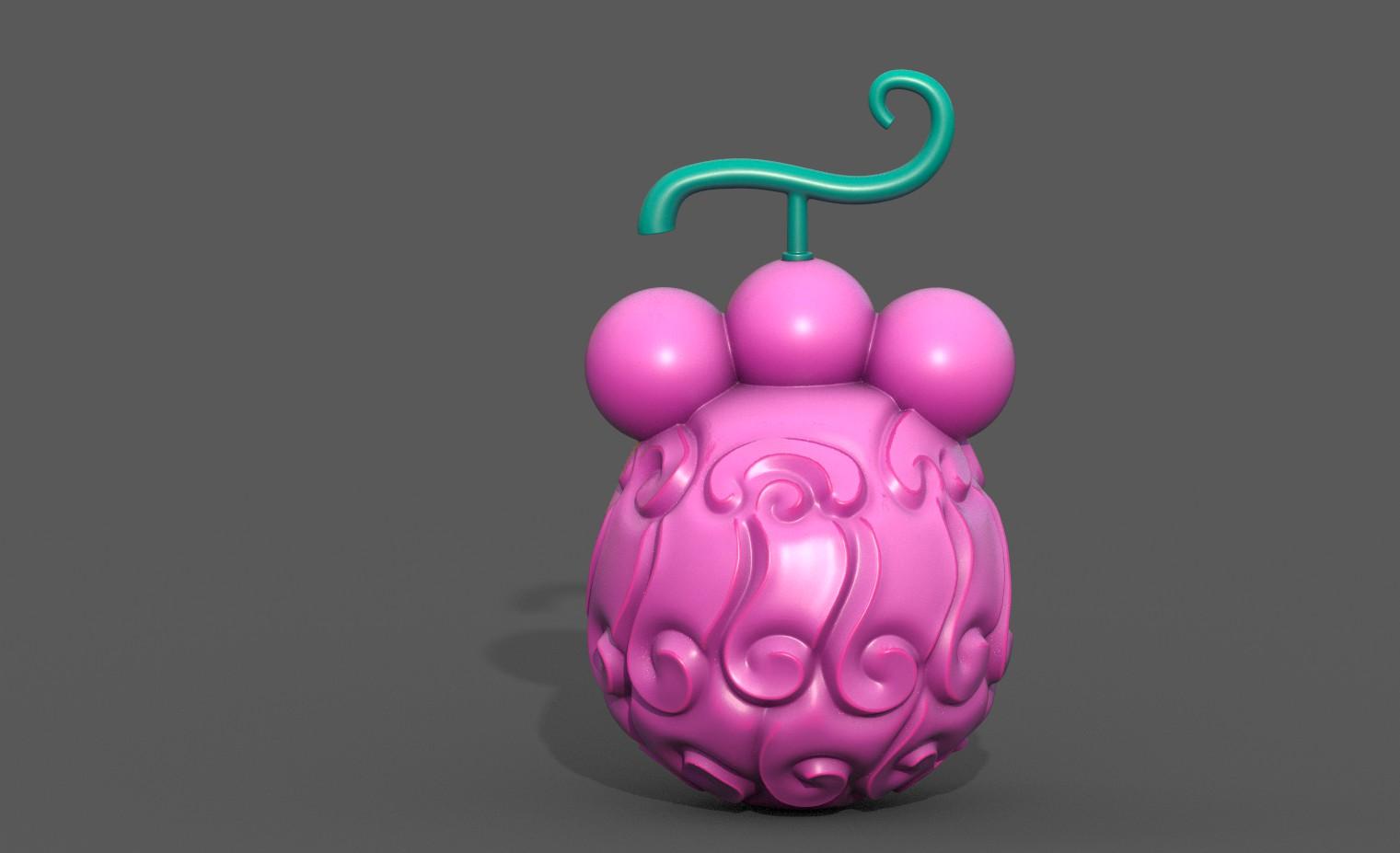 Nikyu Nikyu Devil Fruit 3d model