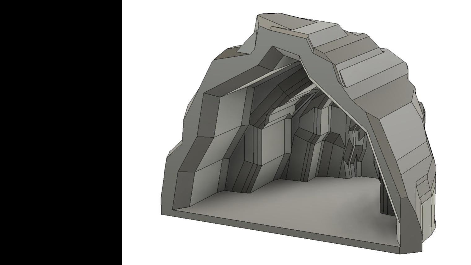 Cave Entrance 3d model