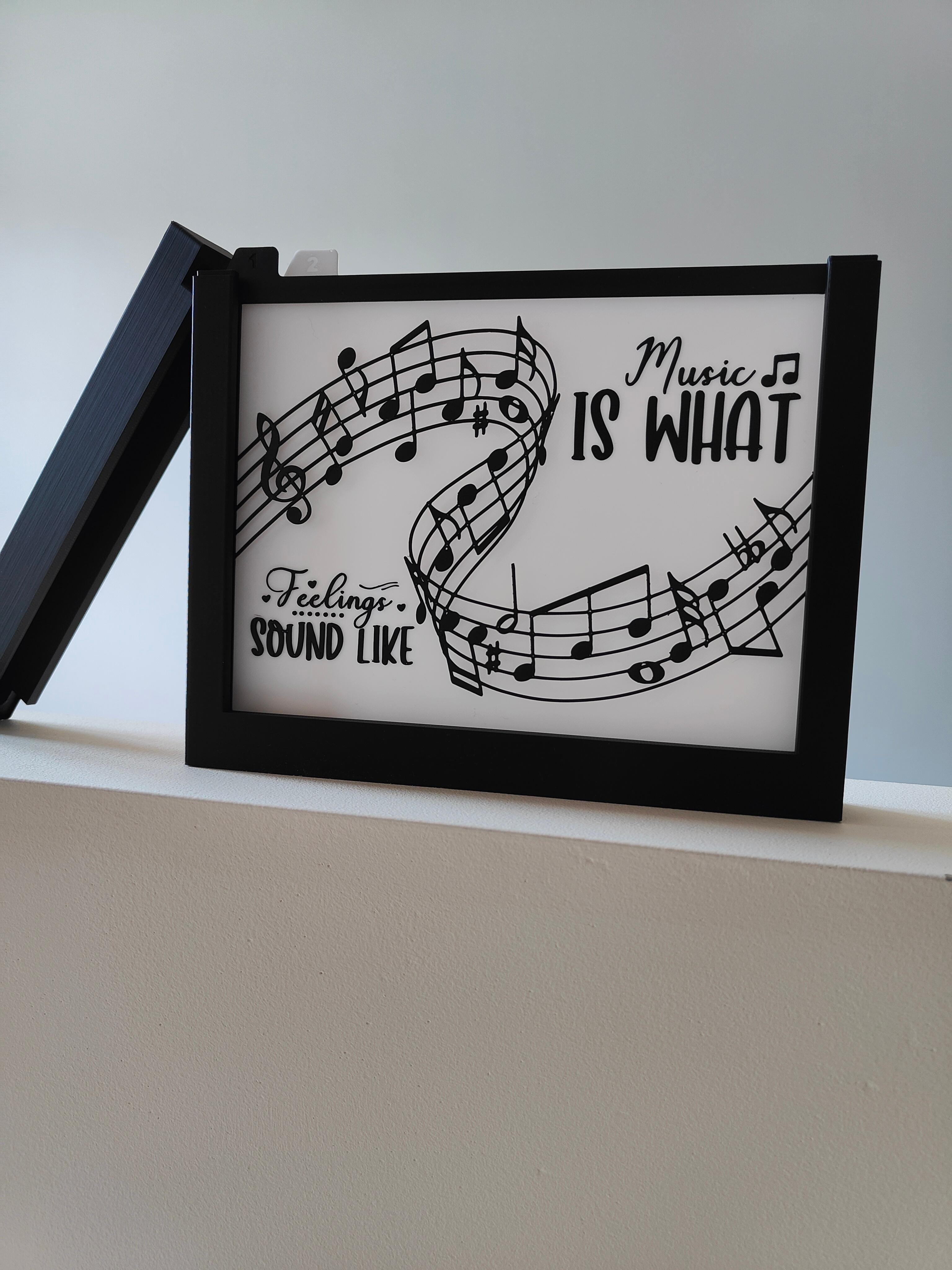 Musical Shadow Box #JuneTunes 3d model