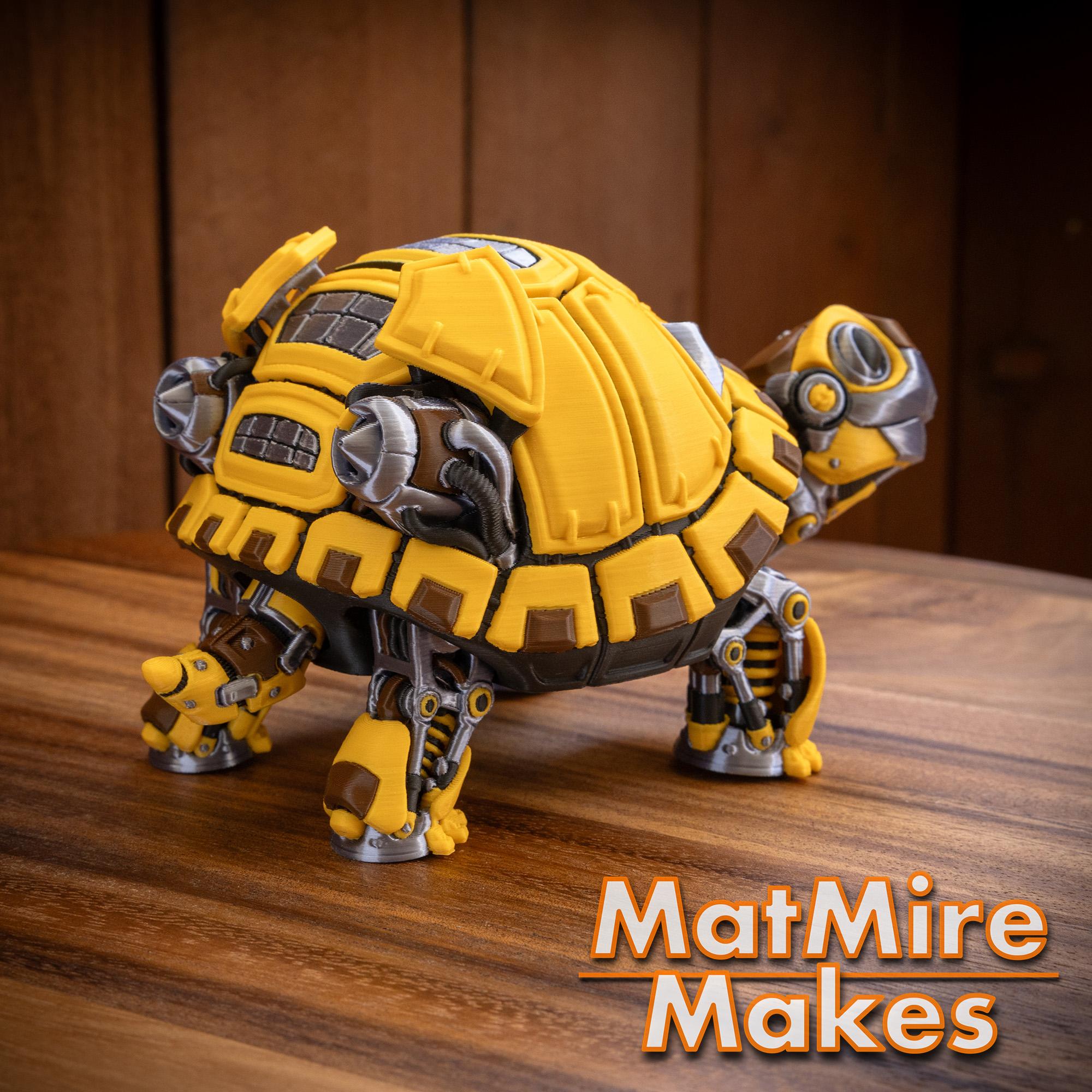 RoboTortoise - Articulated Figure 3d model