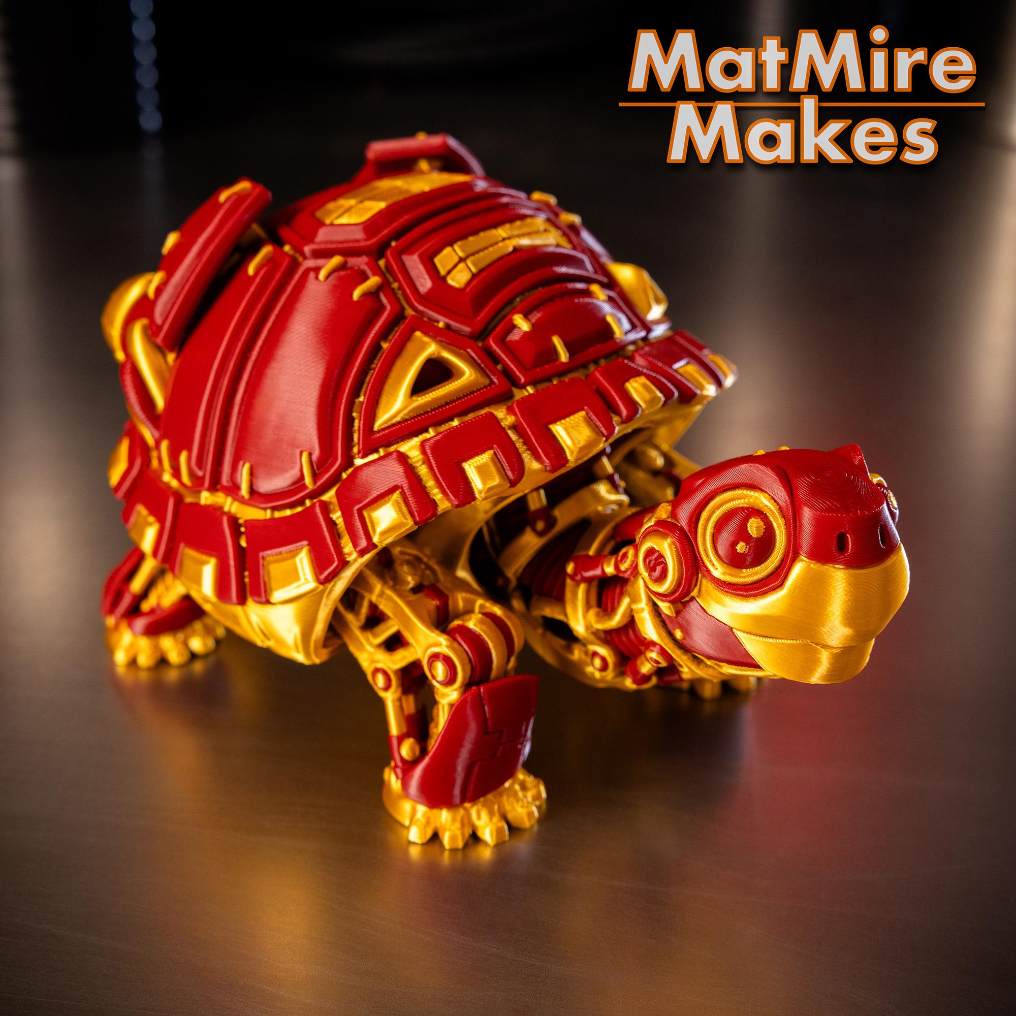 RoboTortoise - Articulated Figure 3d model